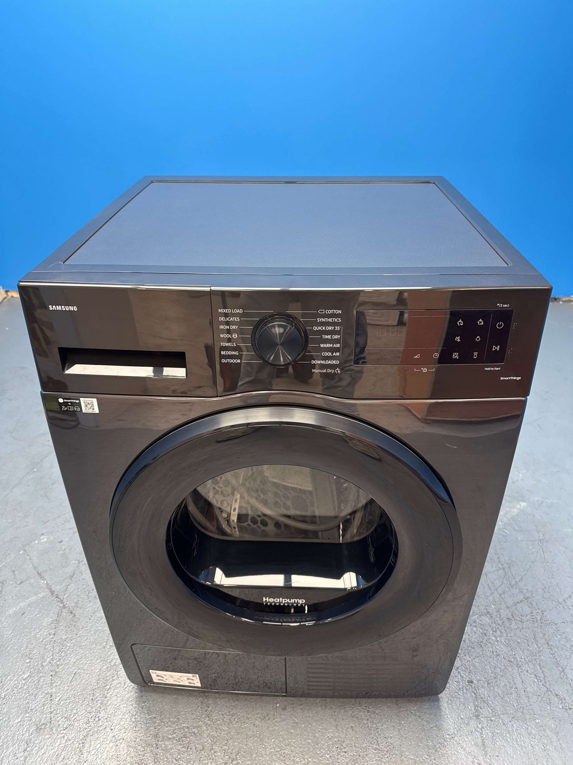 Samsung DV90CGC0A0AB/EU 9kg Heat Pump Tumble Dryer with OptimalDry™