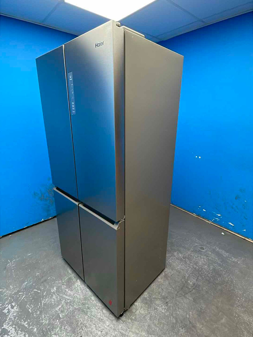 #GRC-160-647 - Haier HCR7818DNMM Cube 83 Total No Frost American Fridge Freezer