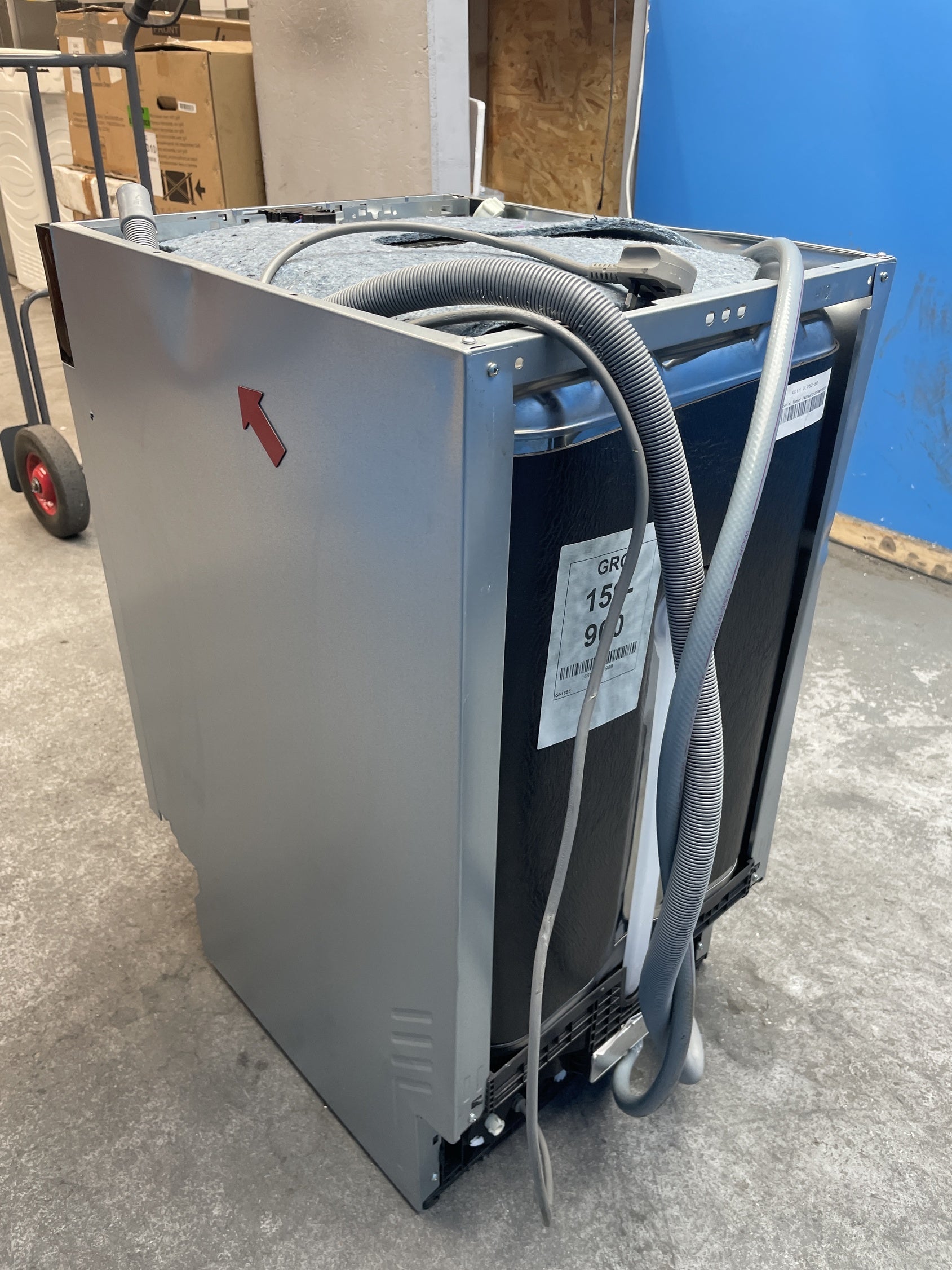 #GRC-159-900 - Candy Brava CDIH 2L952-80 Slimline Integrated 9 Place Dishwasher