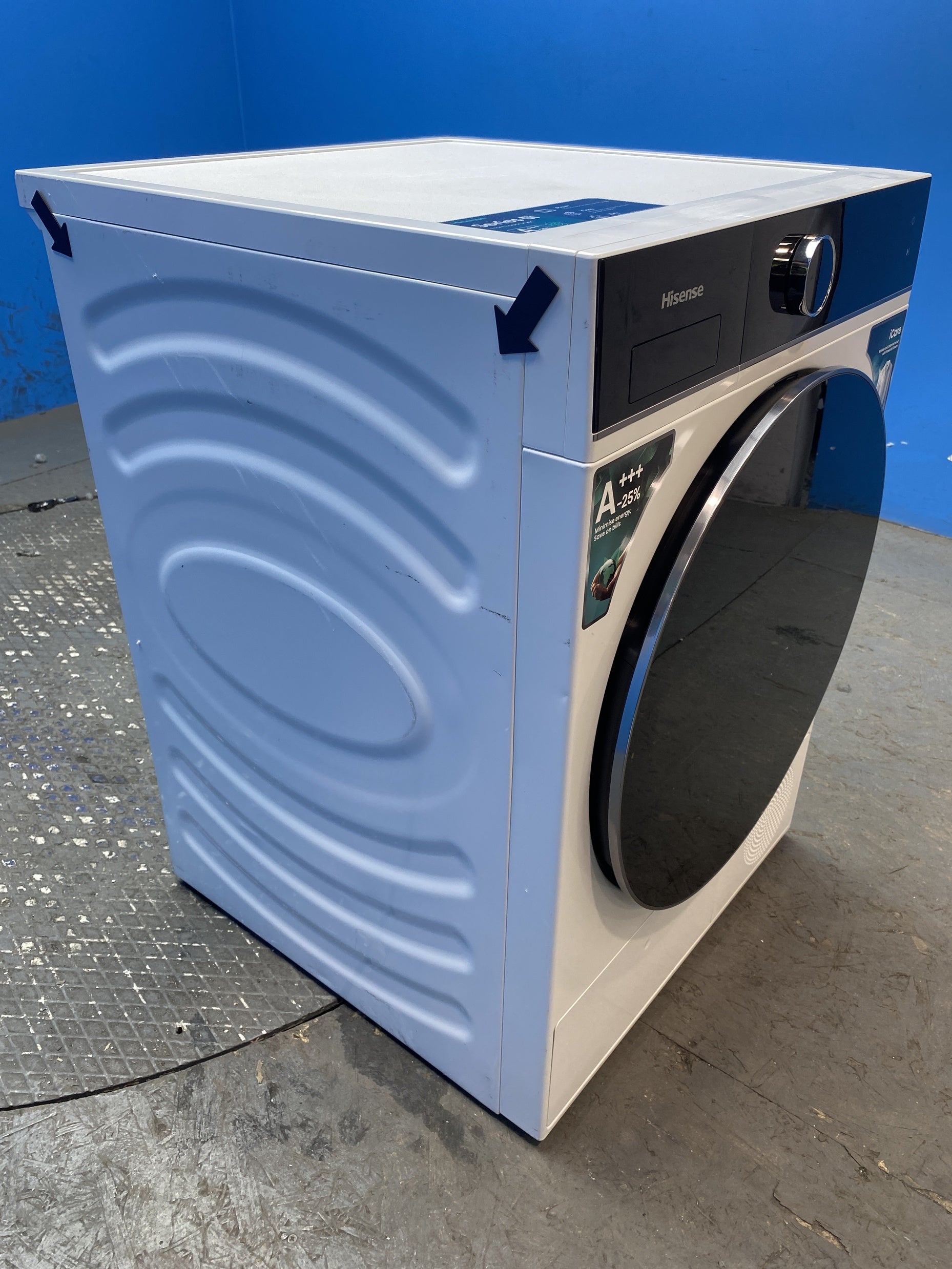 #GRC-157-461 - Hisense DH5I104BWAB 10kg Heat Pump Tumble Dryer