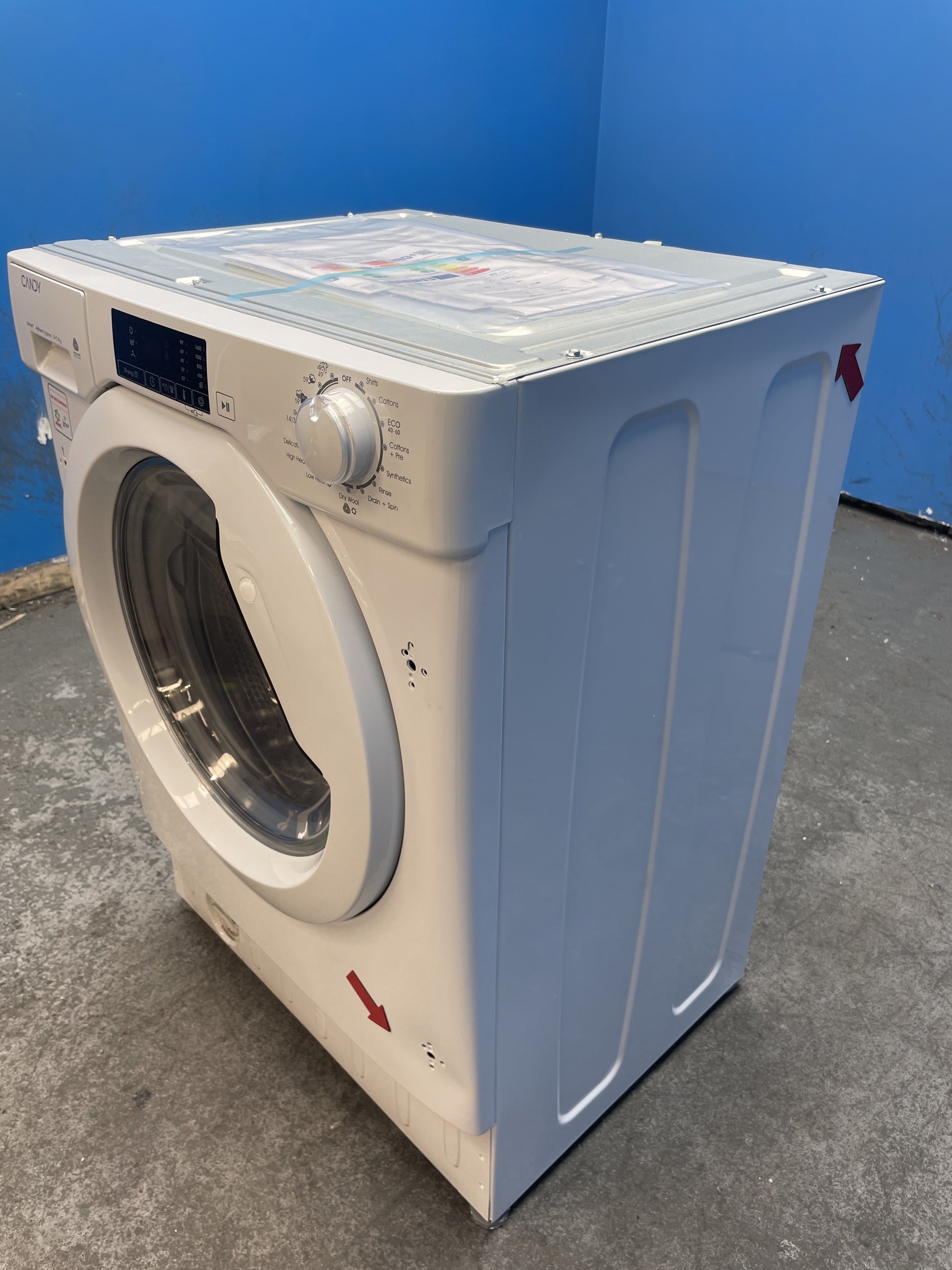 #GRC-159-190 - Candy CBD 485D13/1-80 Integrated 8/5kg 1400rpm Washer Dryer