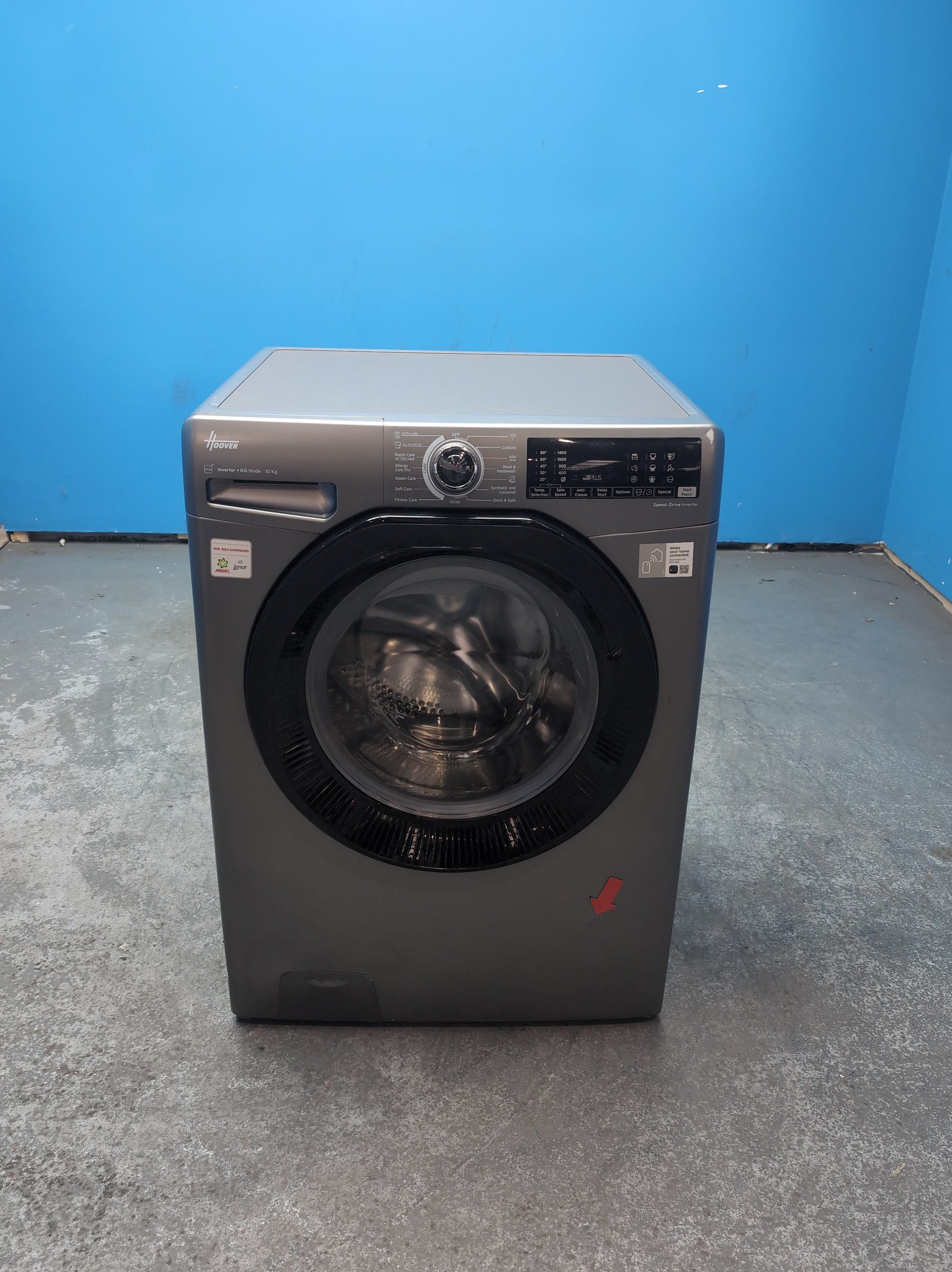 #GRC-163-658 - Hoover H-WASH 350 10kg 1400rpm Washing Machine – Eco-Power Inverter Motor