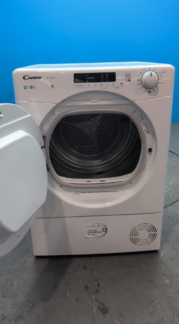 #GRC-163-011 - Candy Smart 9kg Condenser Tumble Dryer – WiFi Connected, White, G Energy Rating
