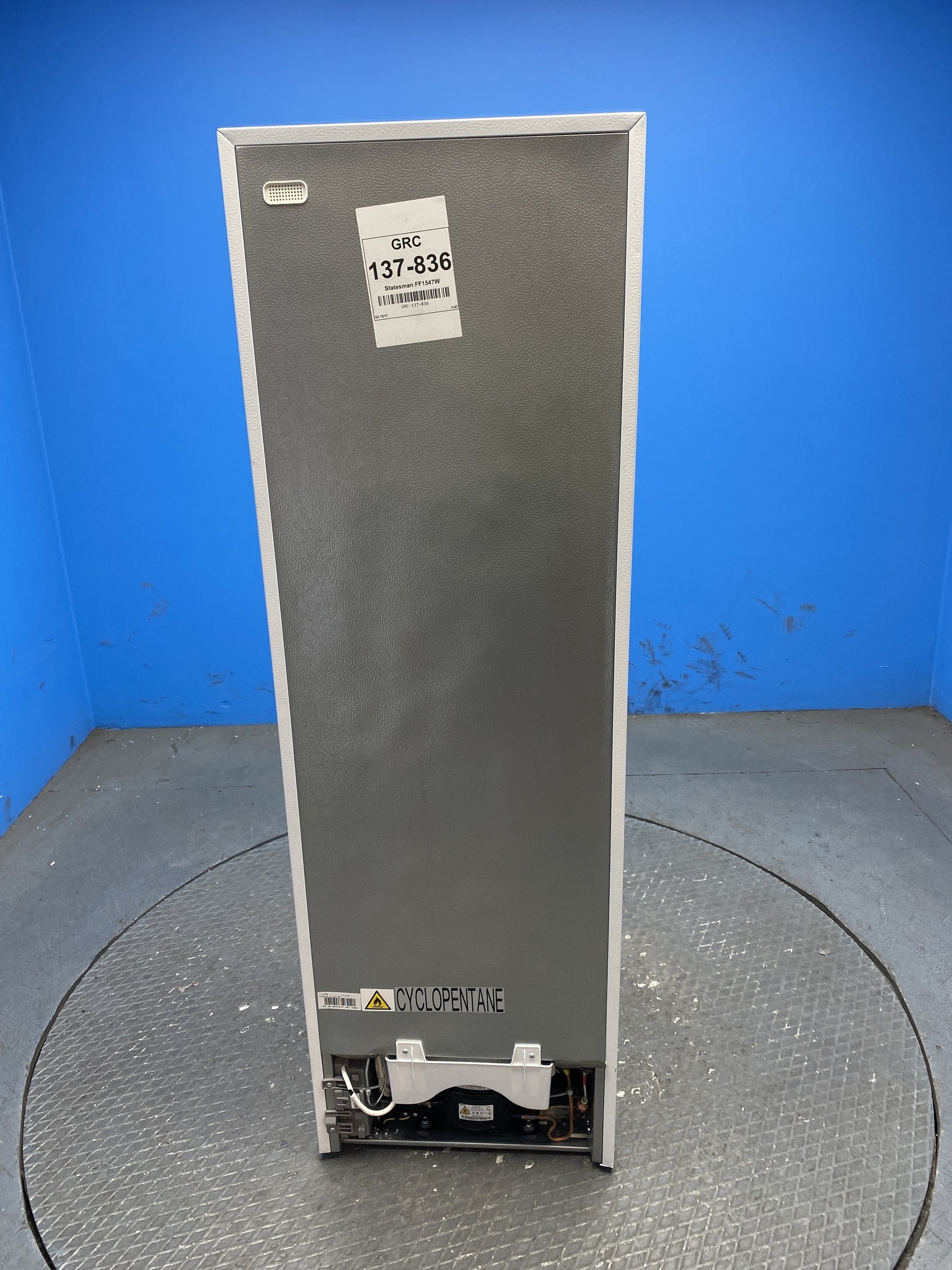 Statesman FF1547W 47cm 173 Litre Combi Fridge Freezer