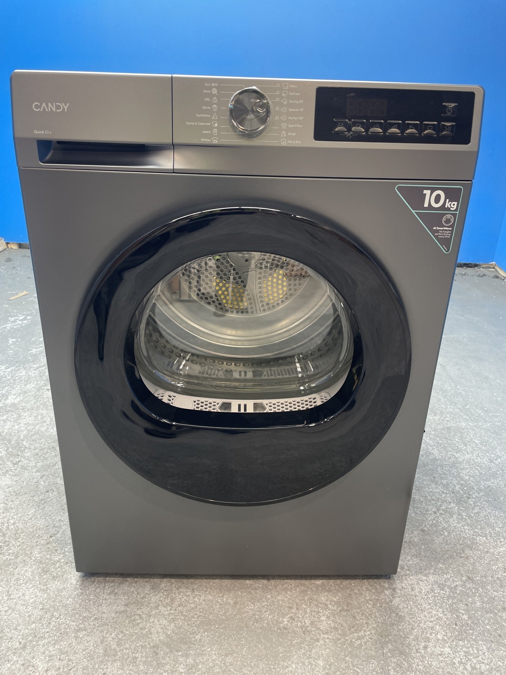 #GRC-158-385 - Candy Quick Pro GD 10N1BR-80 10kg Heat Pump Tumble Dryer