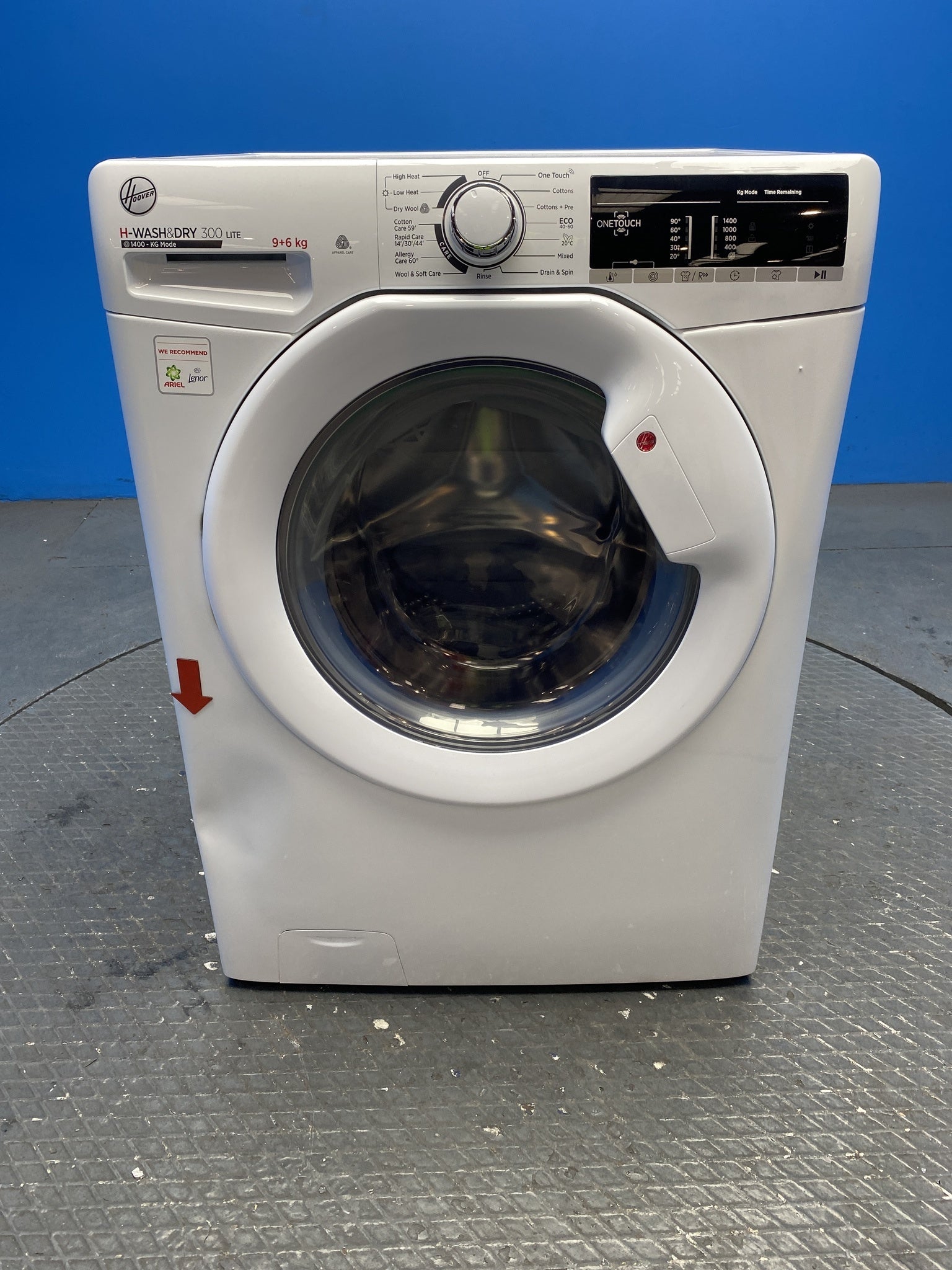 Hoover H3D496TE 9kg / 6kg 1400 Spin Washer Dryer