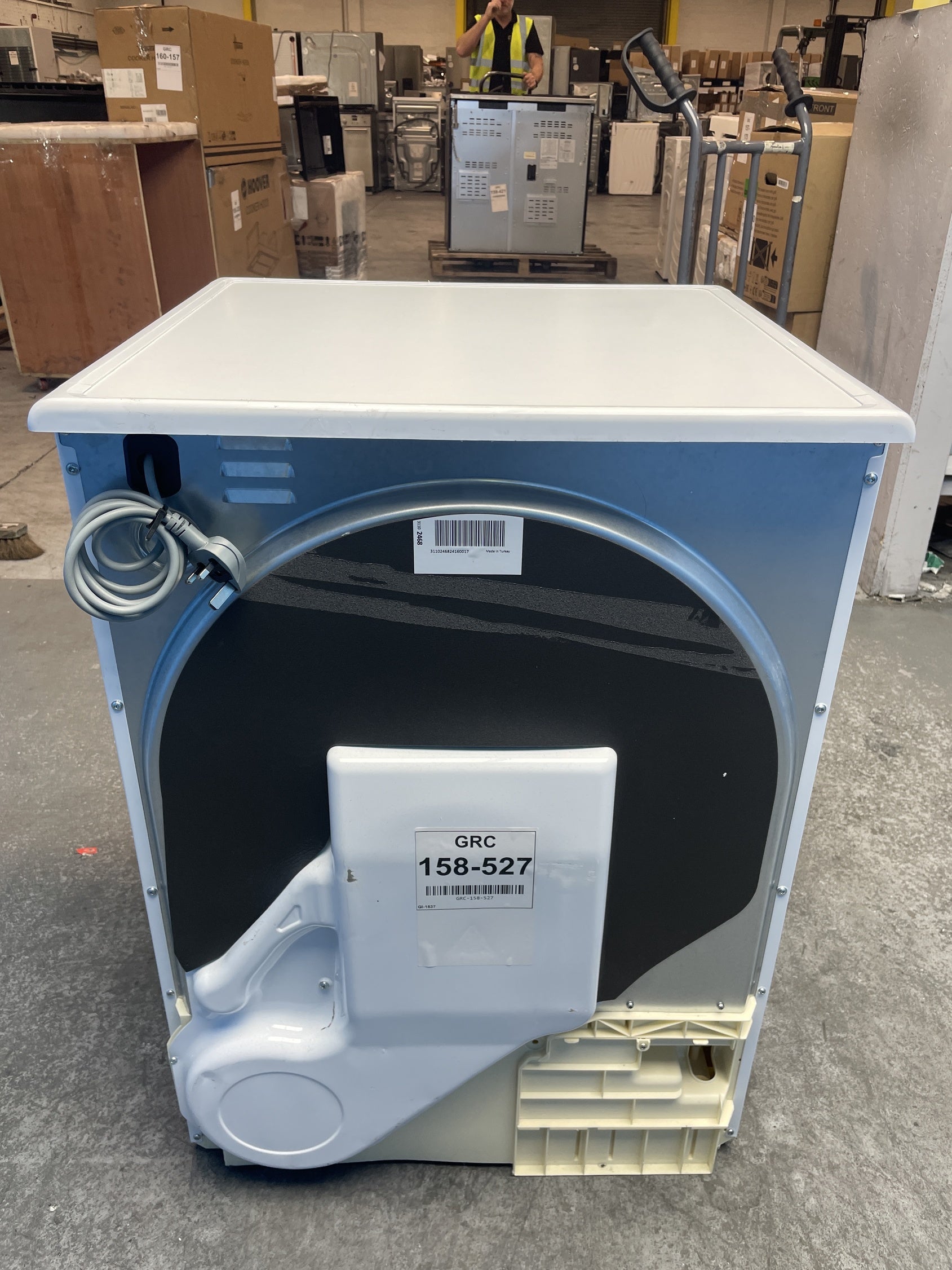 #GRC-158-527 - Hoover HLE C9TCG-80 9kg Condenser Tumble Dryer