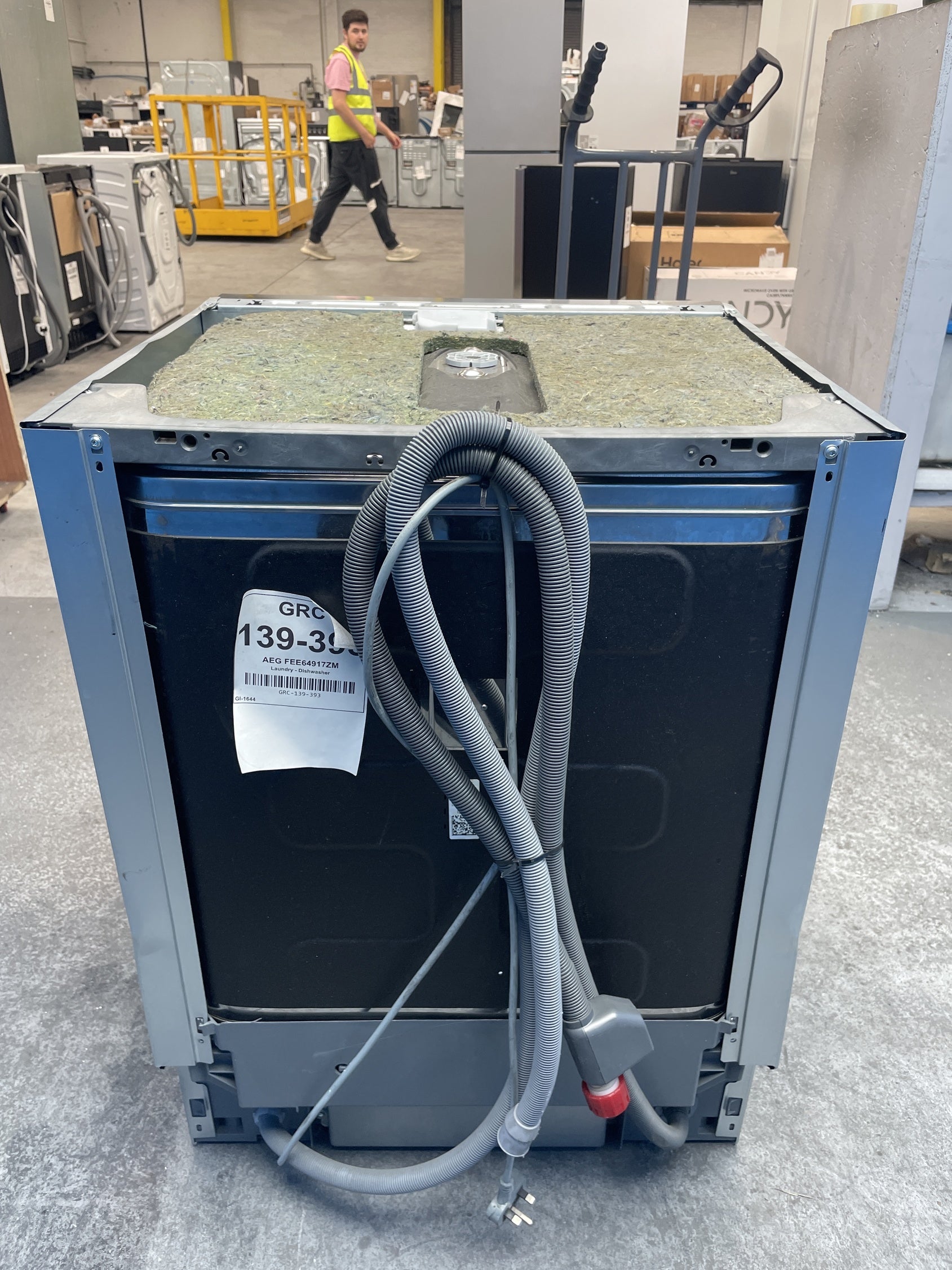 #GRC-139-393 - AEG 6000 SatelliteClean FEE64917ZM Semi-Integrated 14 Place Dishwasher