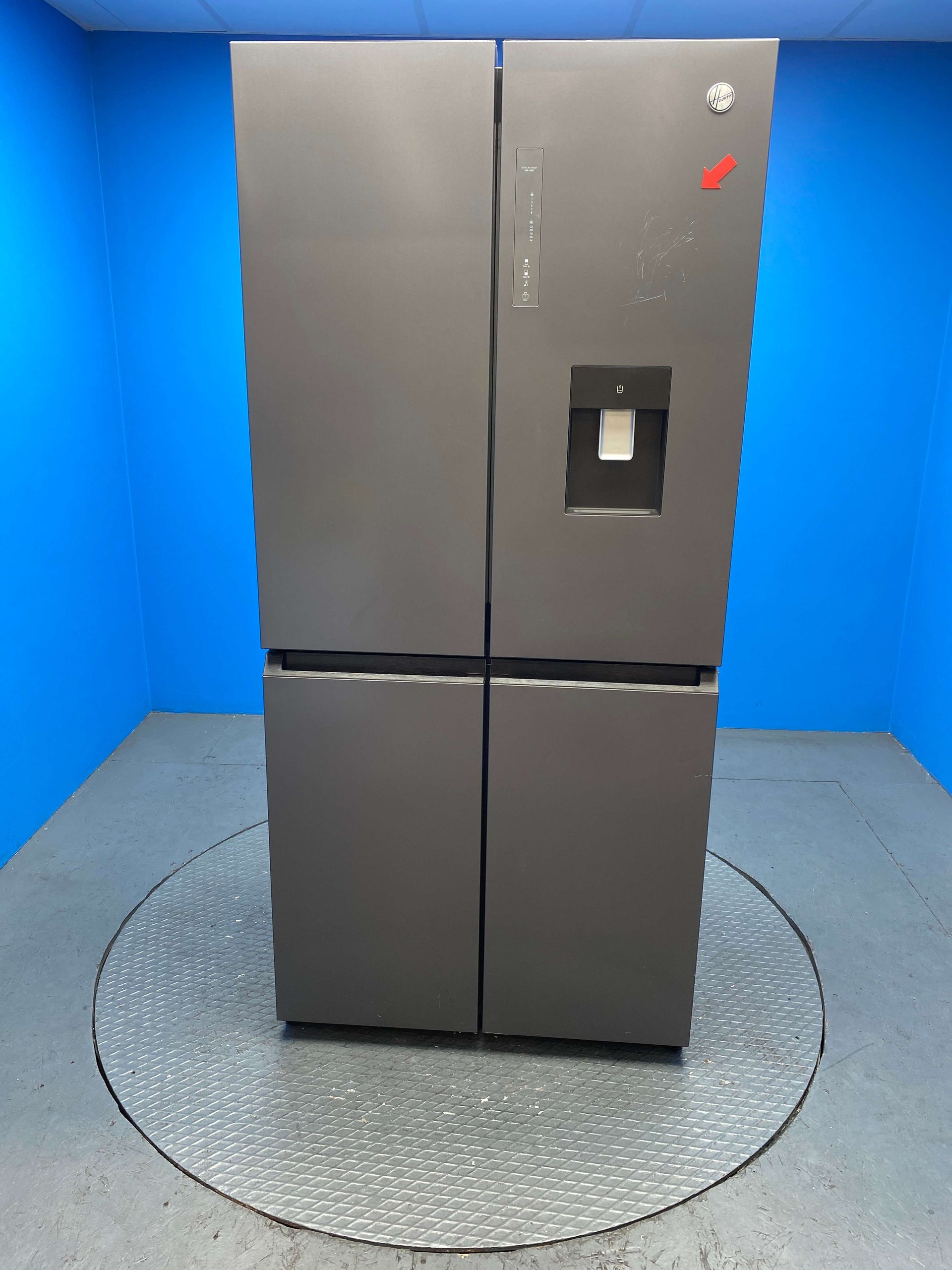 Hoover HHCR3818EWPL 463 Litre American Style Fridge Freezer