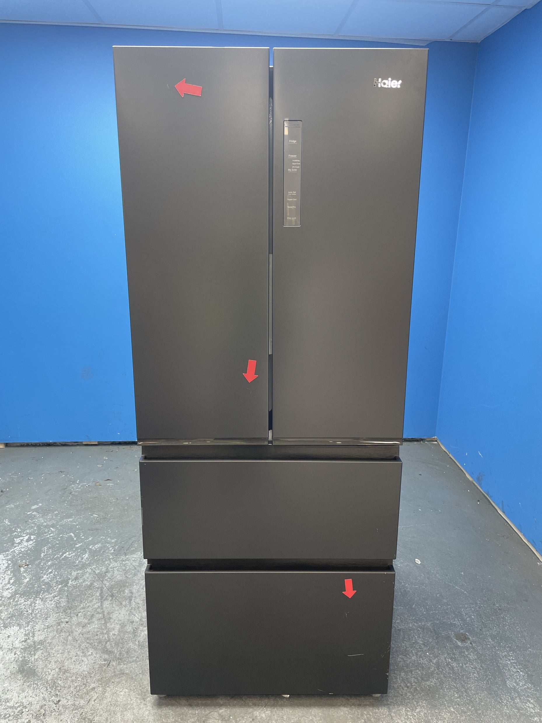 #GRC-160-117 - Haier FD 70 Series 3 HFR3718ENPT No Frost Fridge Freezer