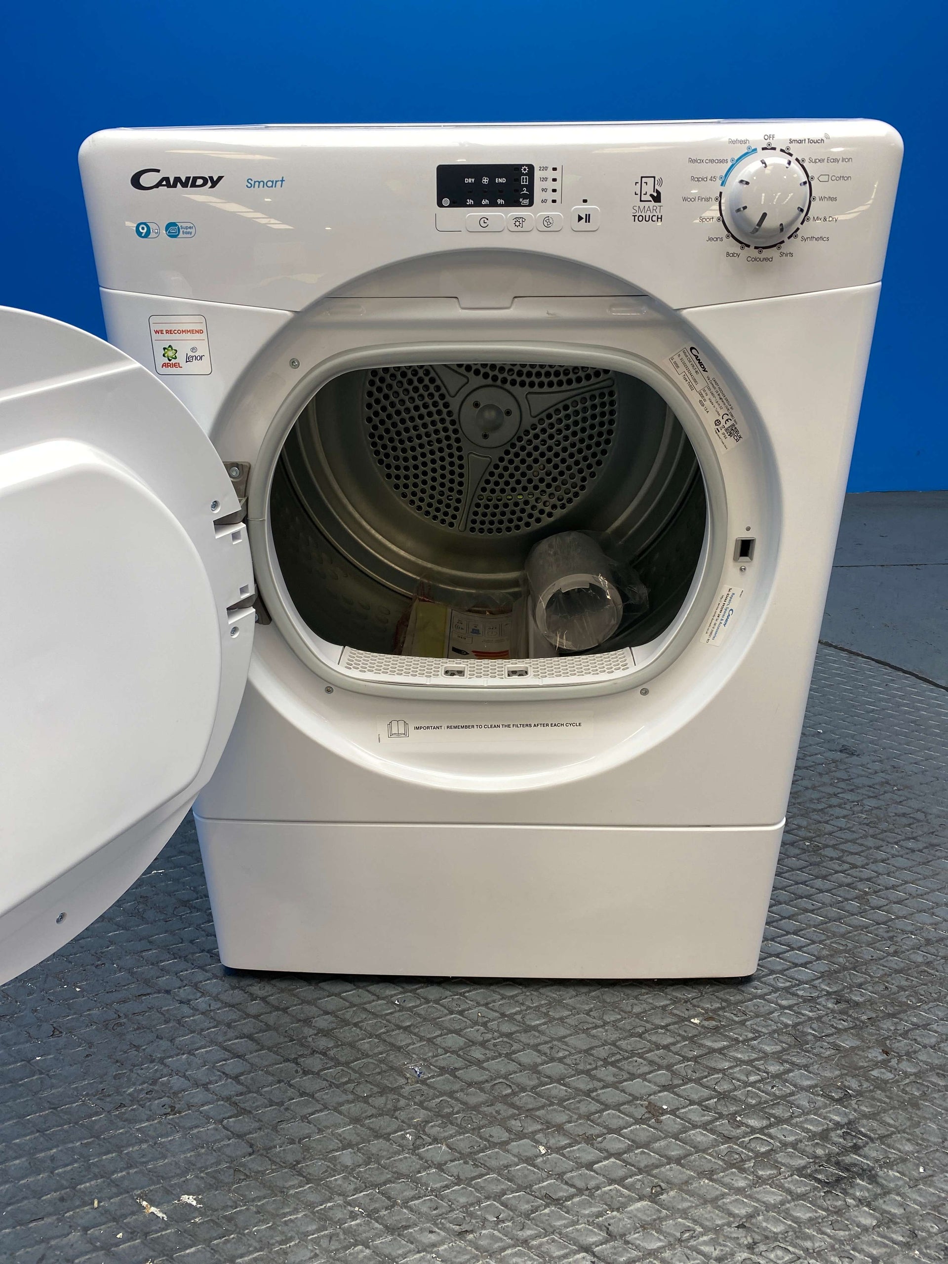 Candy CSEV9LF 9kg Vented Tumble Dryer