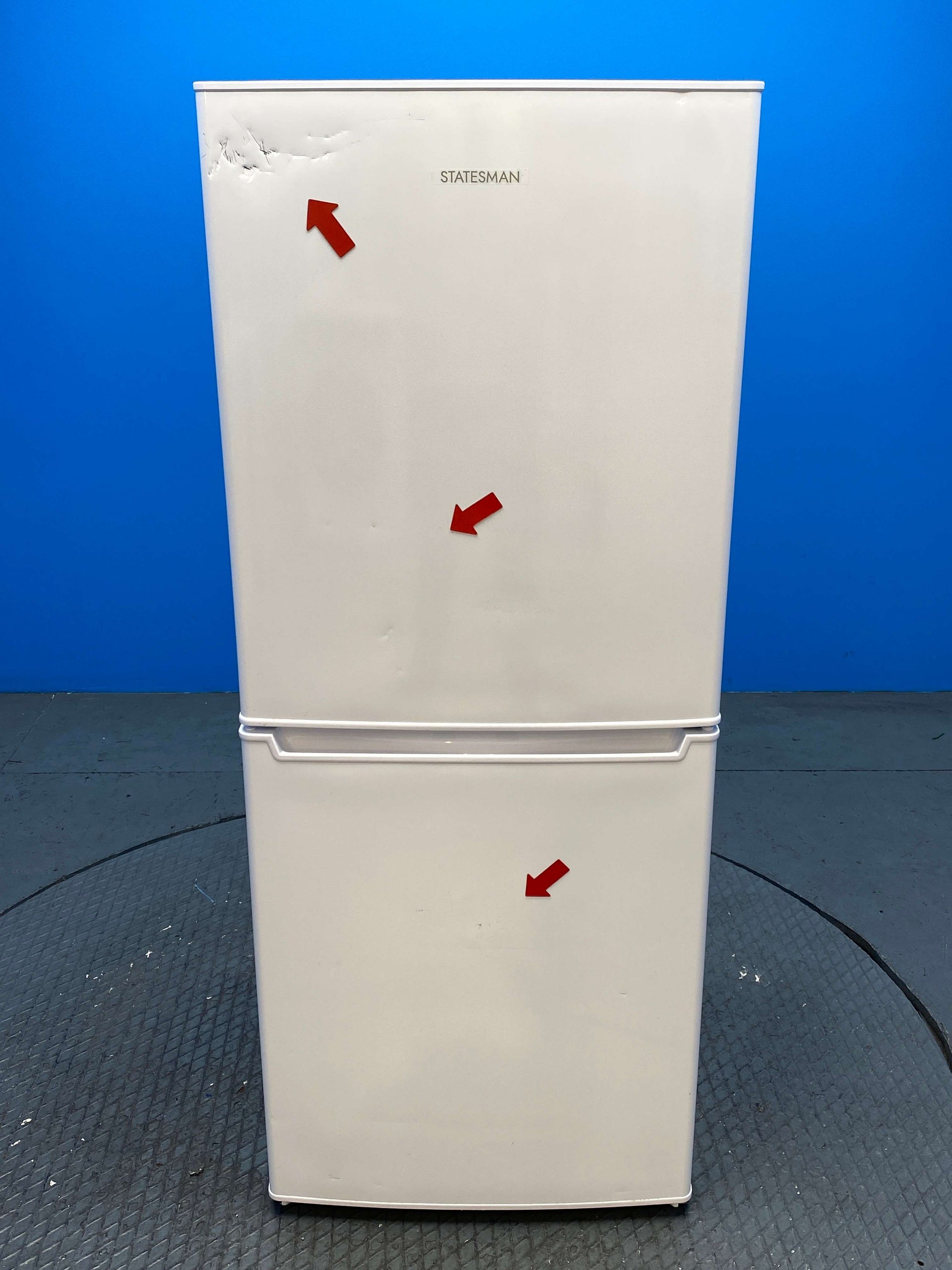 Statesman F13552W 185L 50/50 Combi Fridge Freezer