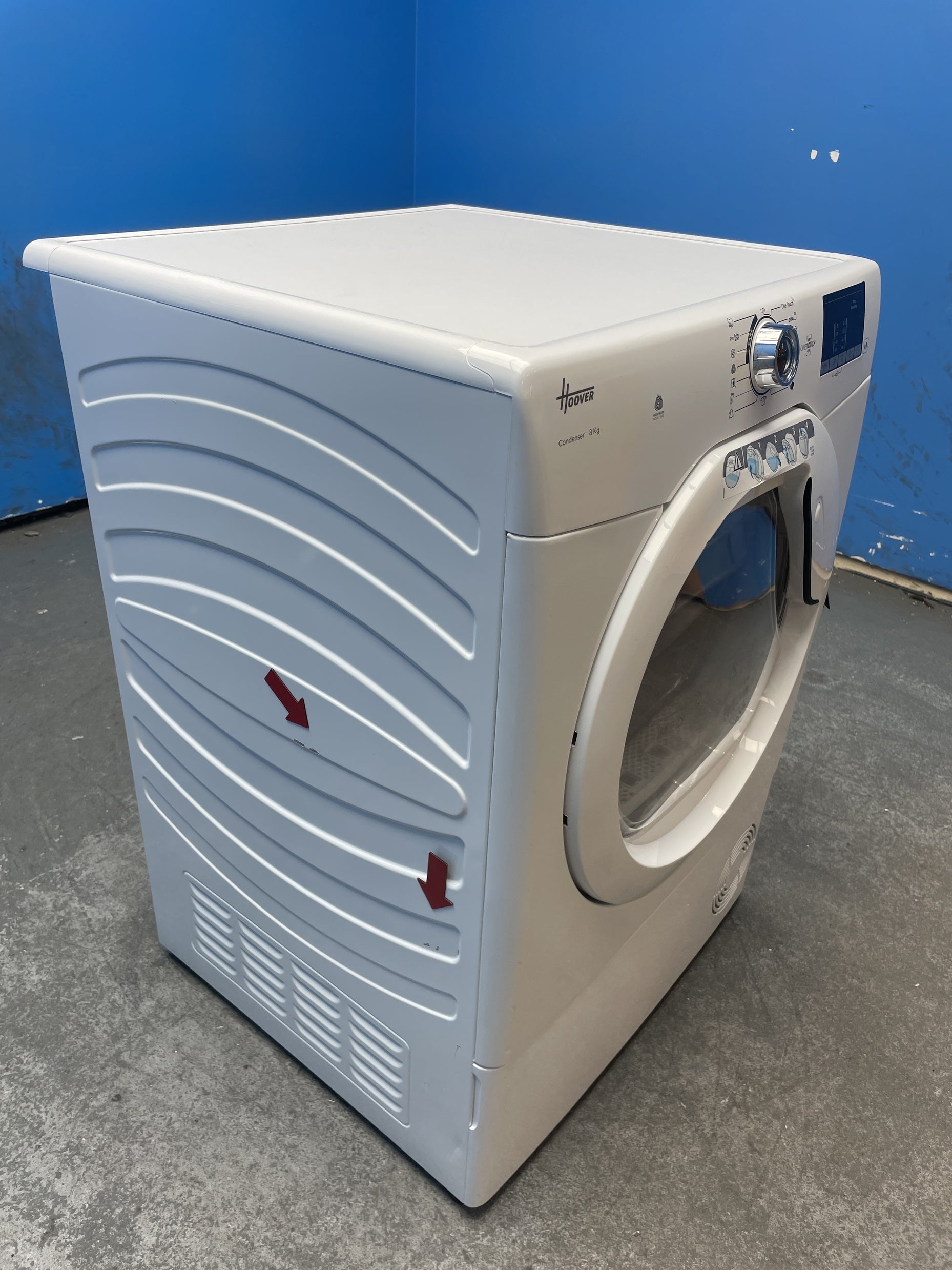 #GRC-158-623 - Hoover HLEC8DE 8kg Condenser Tumble Dryer