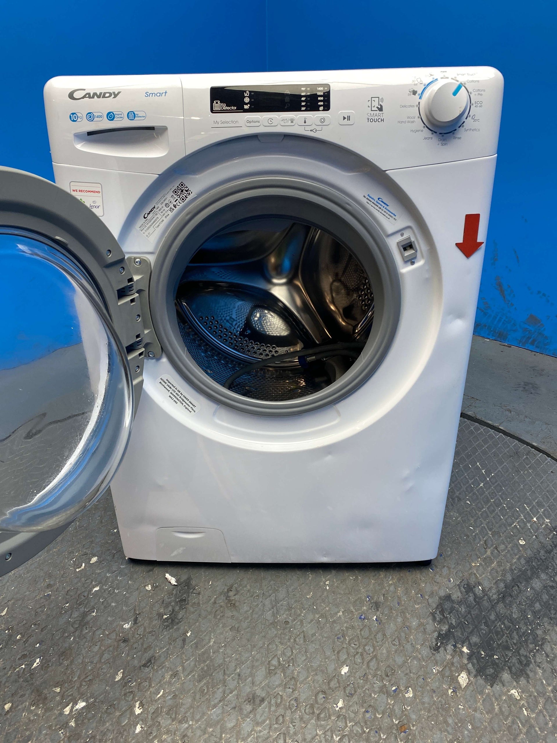 Candy CS14102DW4 RapidÓ 10kg 1400rpm Washing Machine