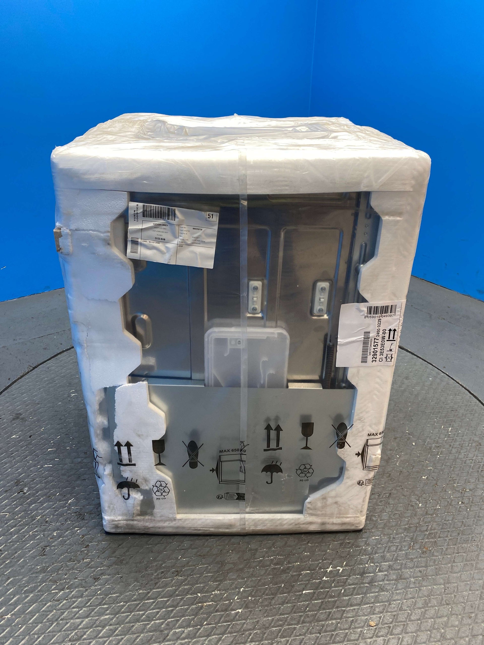 Candy CI 3E53E0W‑80 Rapidò Integrated 13 Place Dishwasher