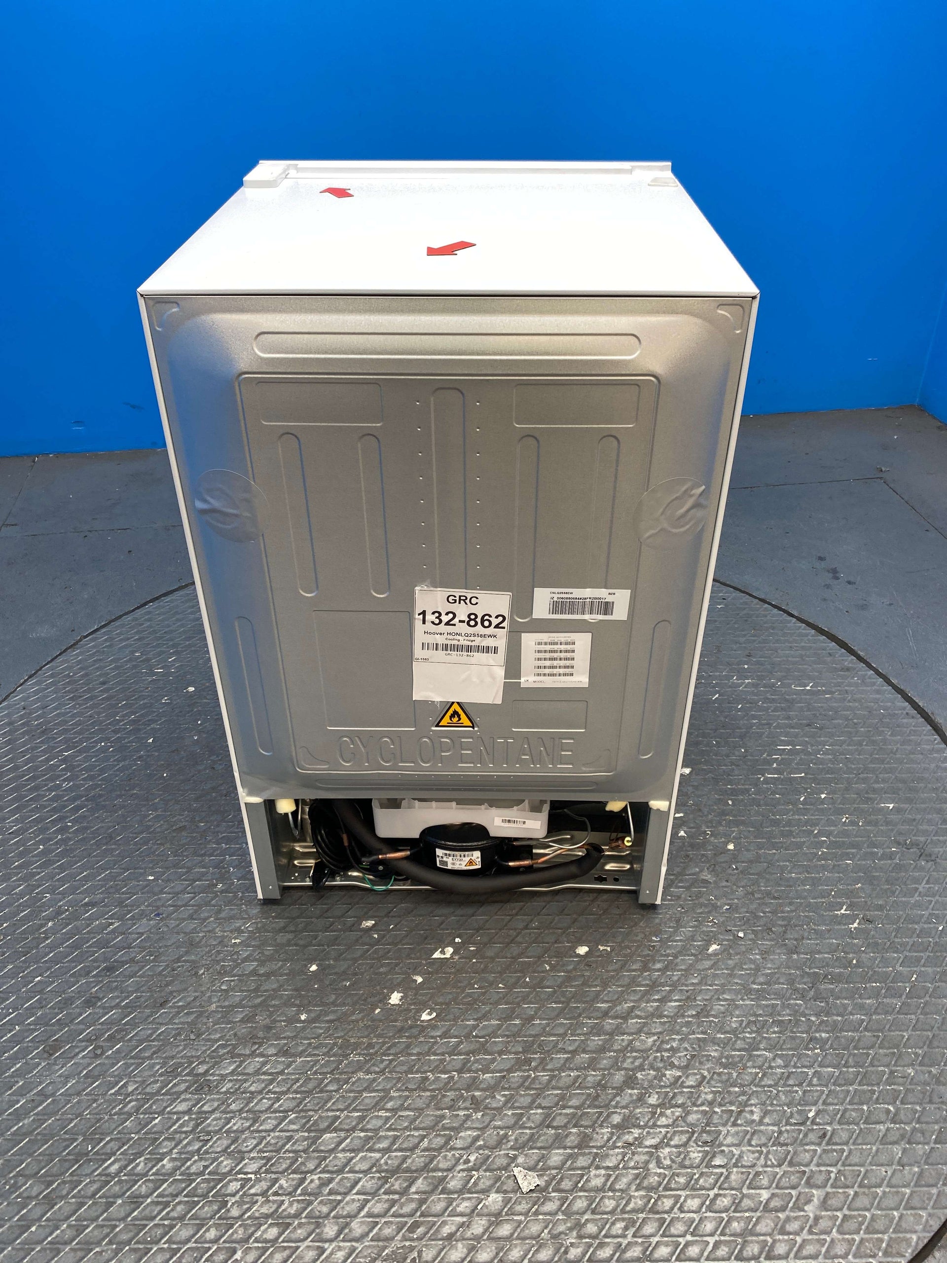 Hoover H-FRIDGE 300 HONLQ2S58EWK Under Counter Larder Fridge