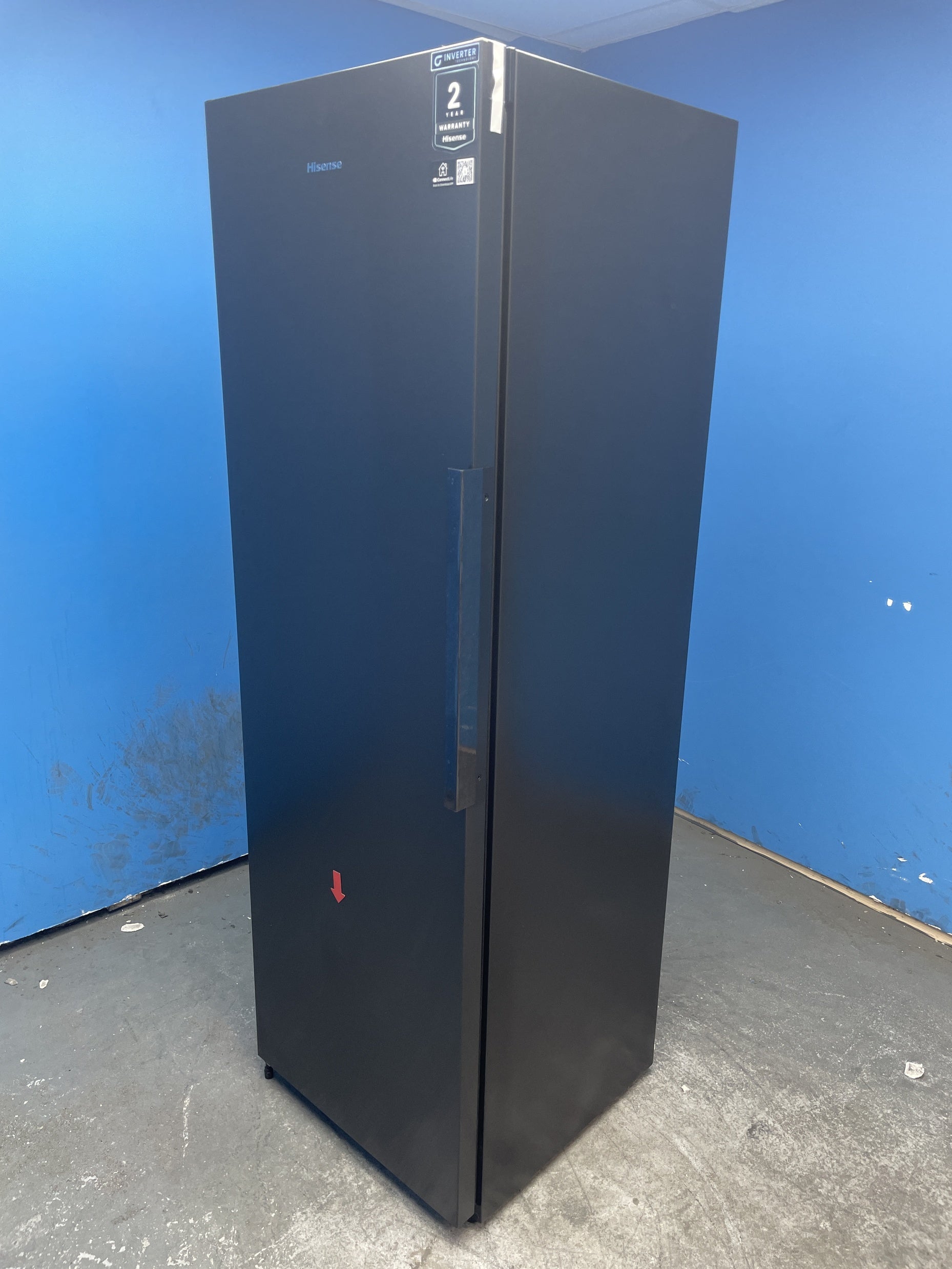#GRC-158-073 - Hisense FT5K310GSFC KitchenFit No Frost Tall Upright Freezer