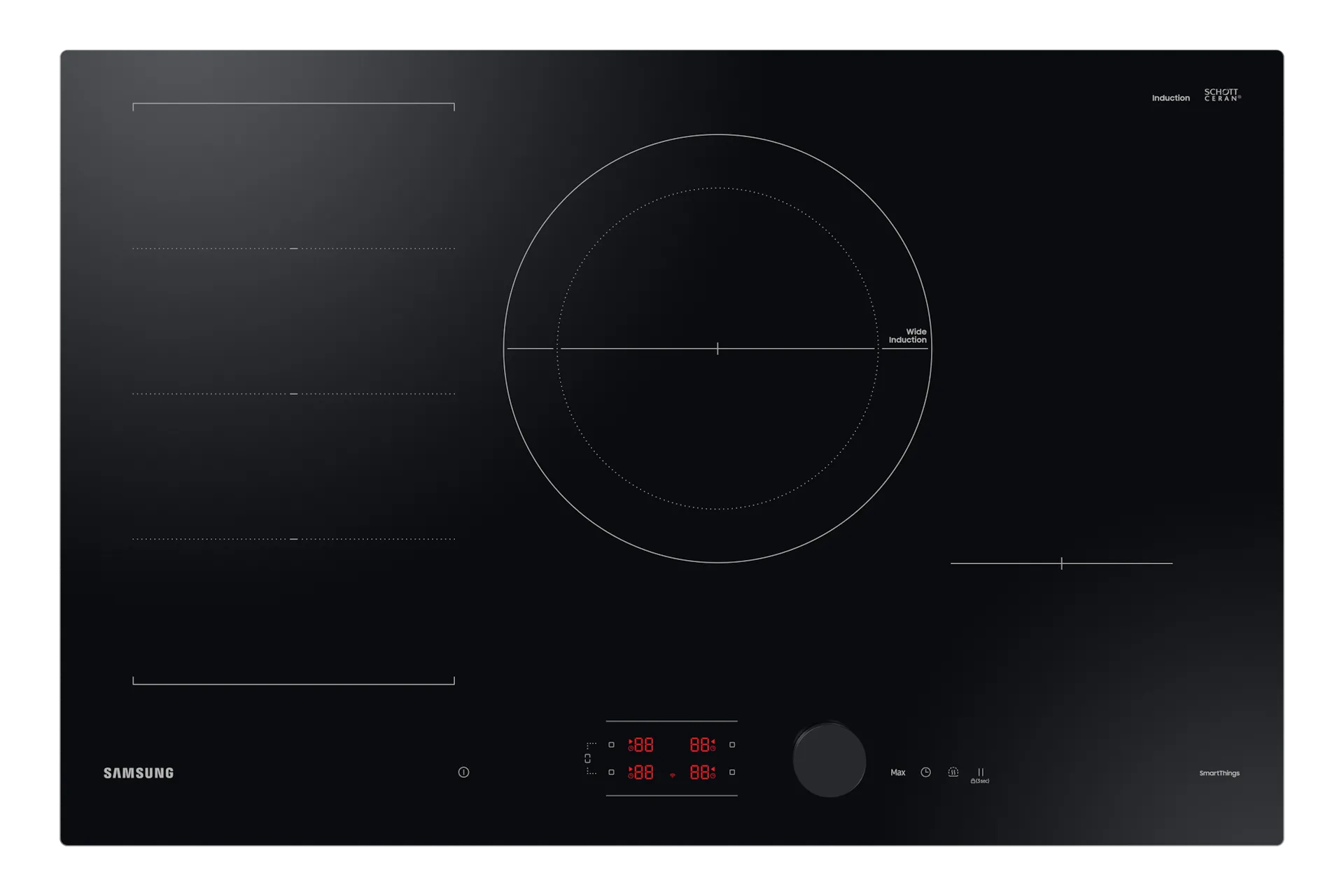 Samsung Series 6 NZ84C6058FK/U1 Built-In 80cm Smart Induction Hob – Renew 2 U