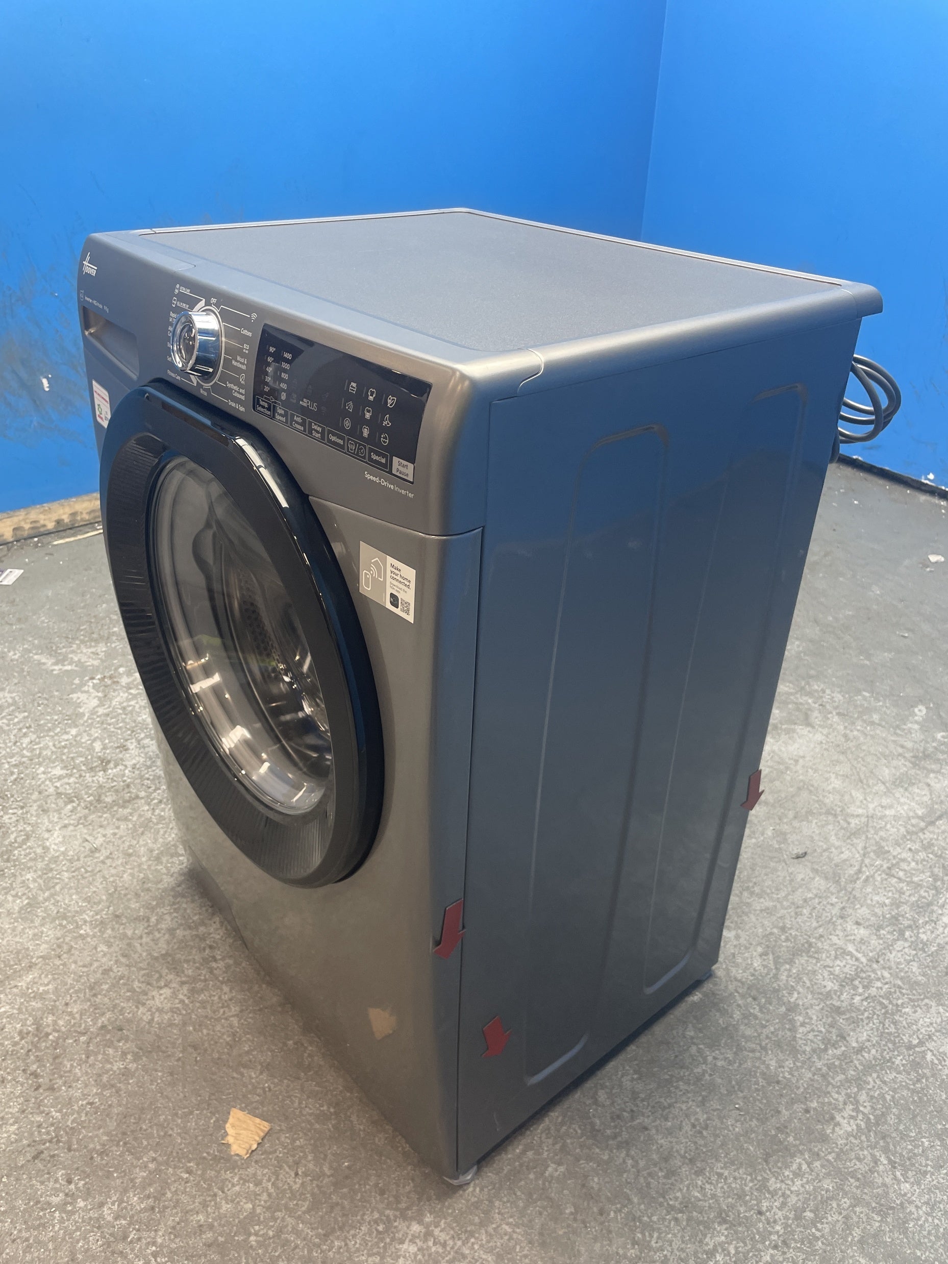 #GRC-159-273 - Hoover H3WPS496TAMBR680 9kg 1400 Spin Washing Machine