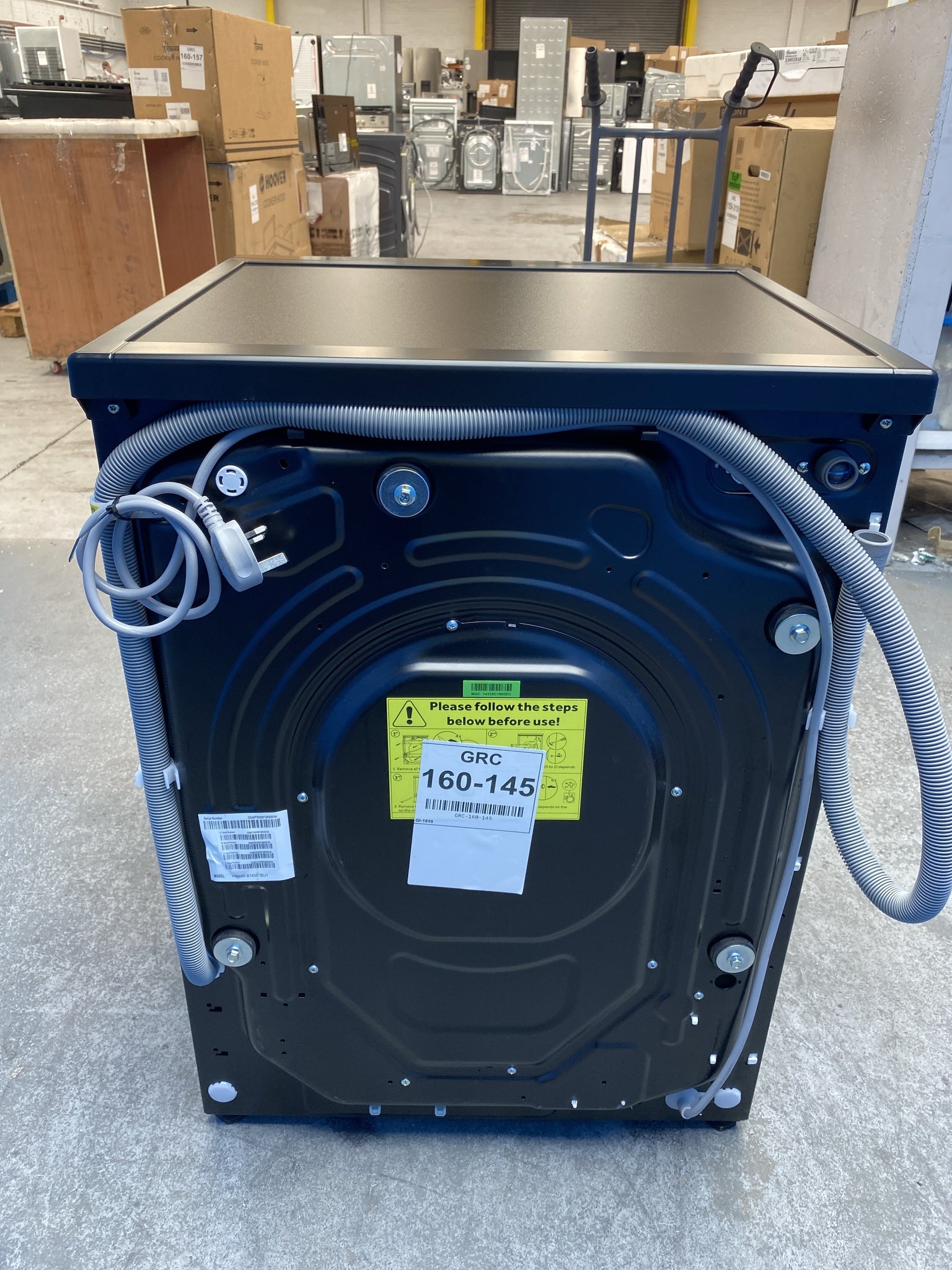 #GRC-160-145 - Haier X Series 9 HW100-B14387BU1 10kg 1400 Spin Washing Machine