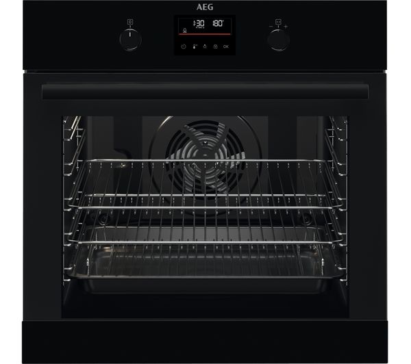 AEG BEB335061B 72L Built-In Multifunction Oven with SurroundCook