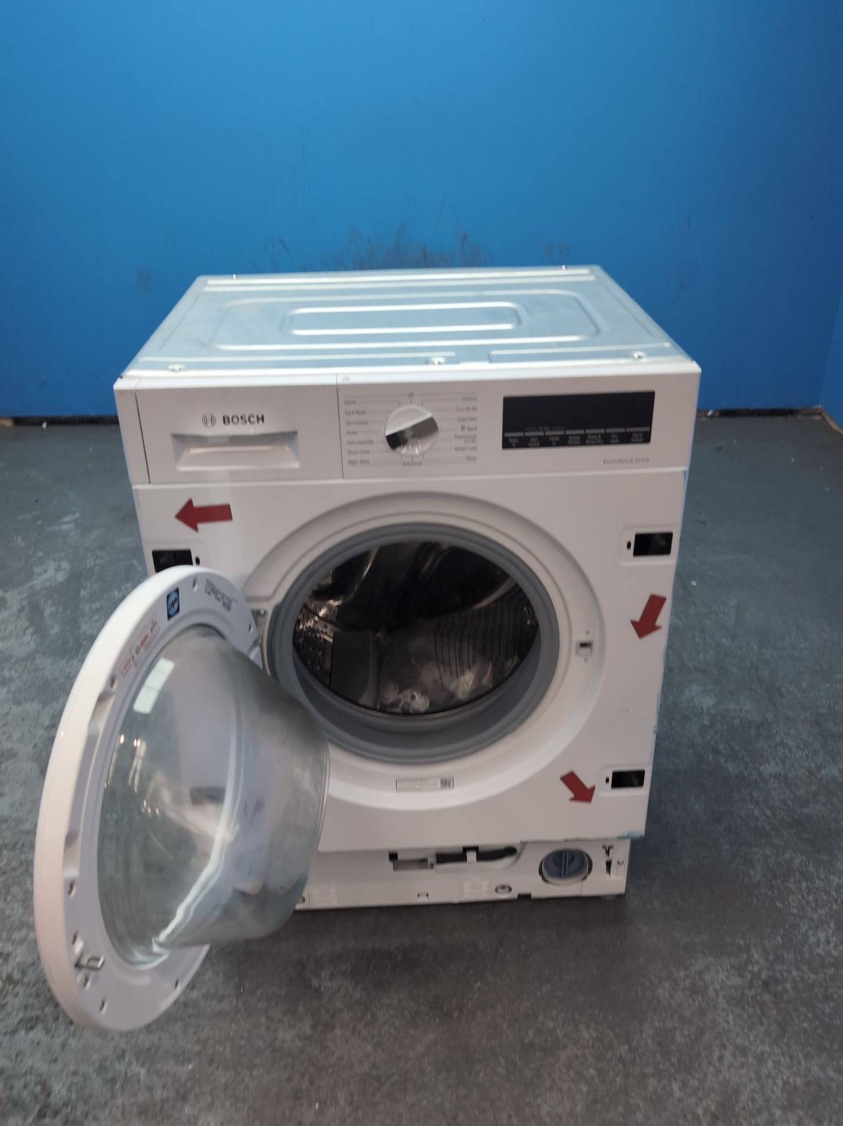 #GRC-163-523 - Bosch 8kg 1400rpm Integrated Washing Machine – EcoSilence Drive, White