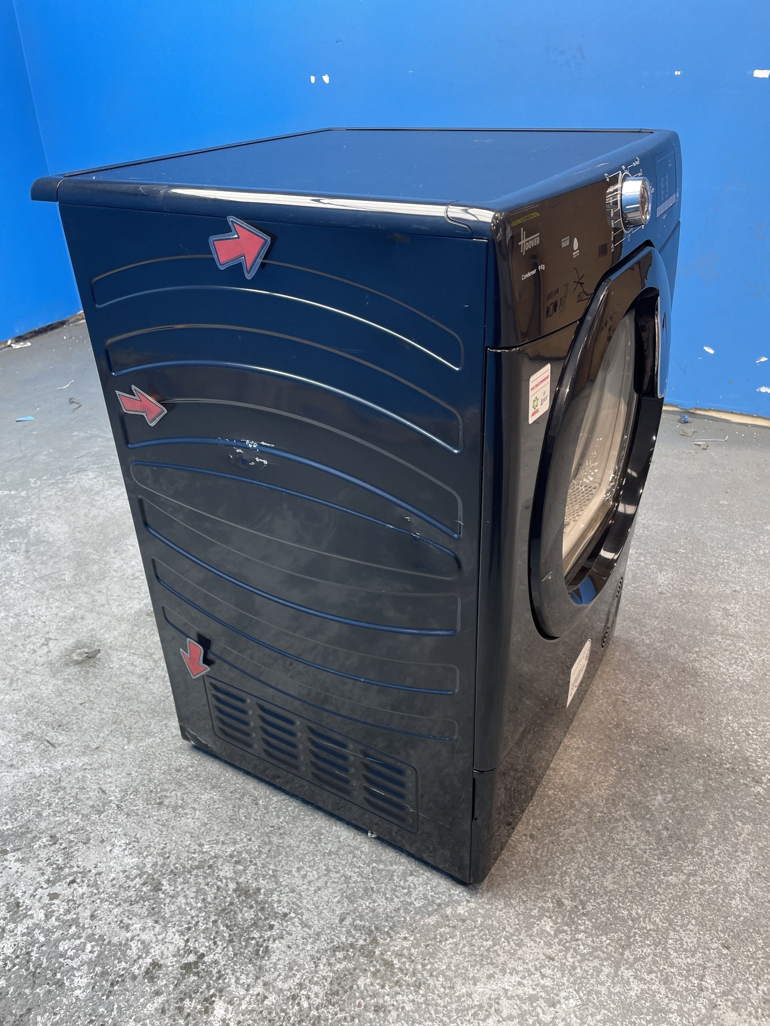 #GRC-156-988 - Hoover H-DRY 300 HLE C9DGB 9kg Condenser Tumble Dryer