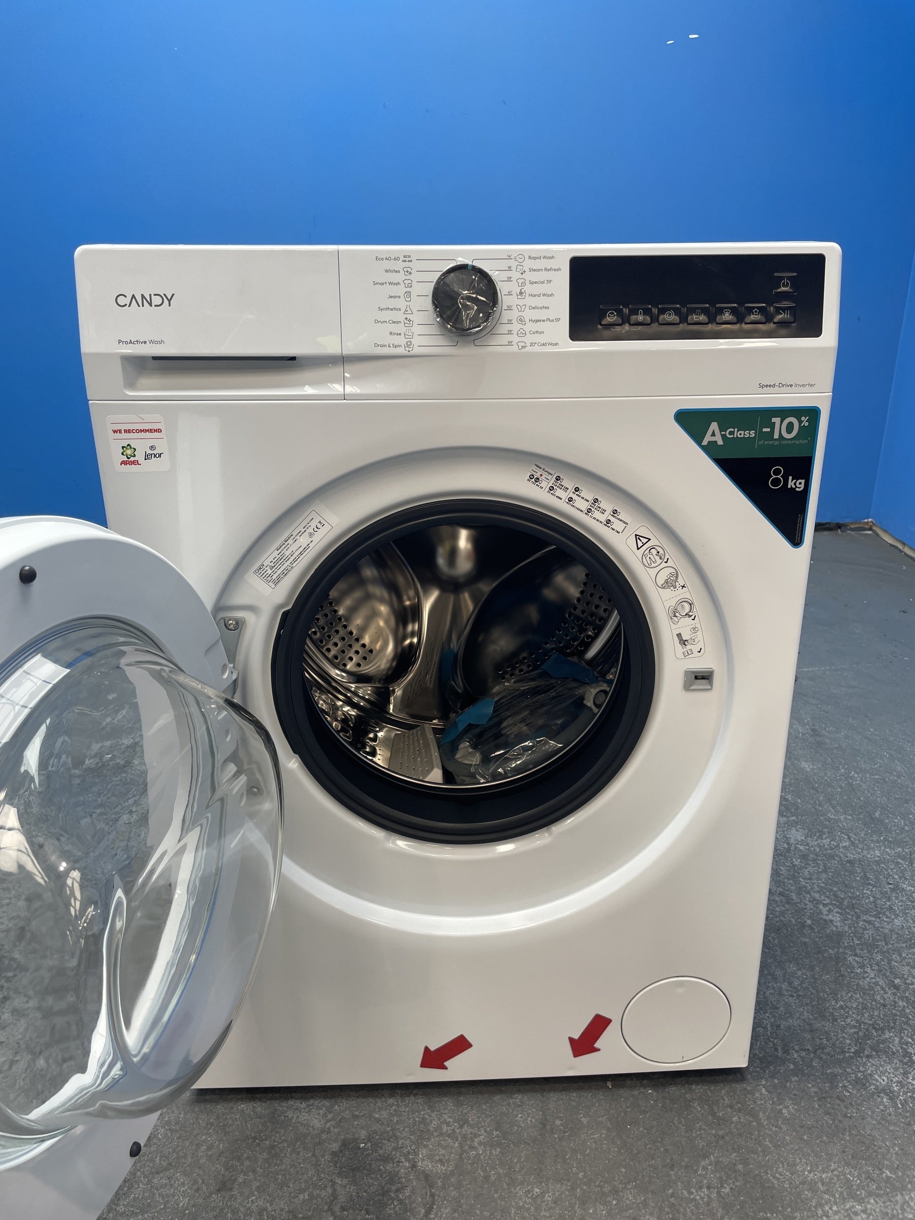 #GRC-158-519 - Candy GD 48S6-80 Quick Pro 8kg 1400 Spin Washing Machine