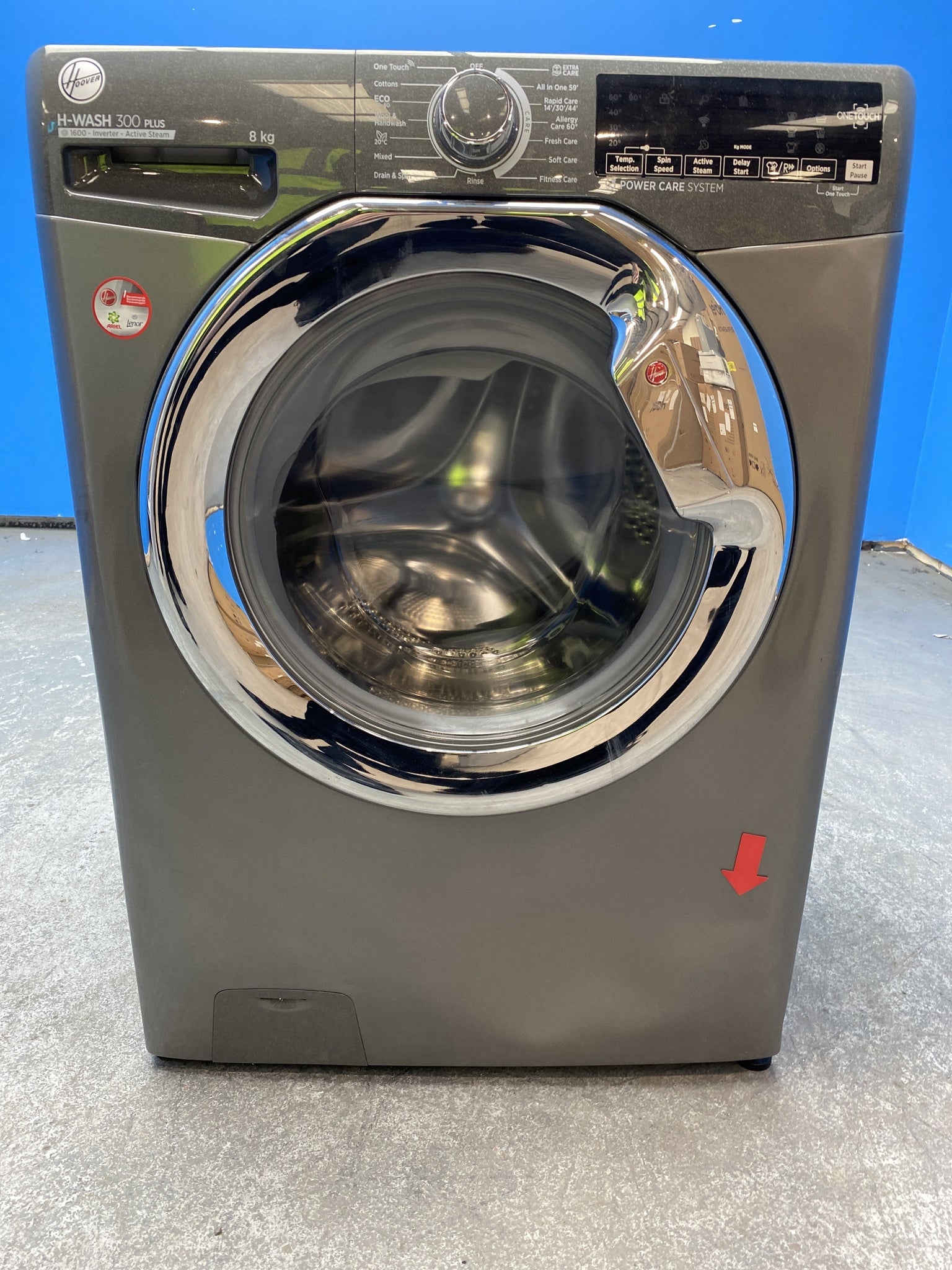 #GRC-157-024 - Hoover H3WS68TAMCGE 8kg 1600 Spin Washing Machine