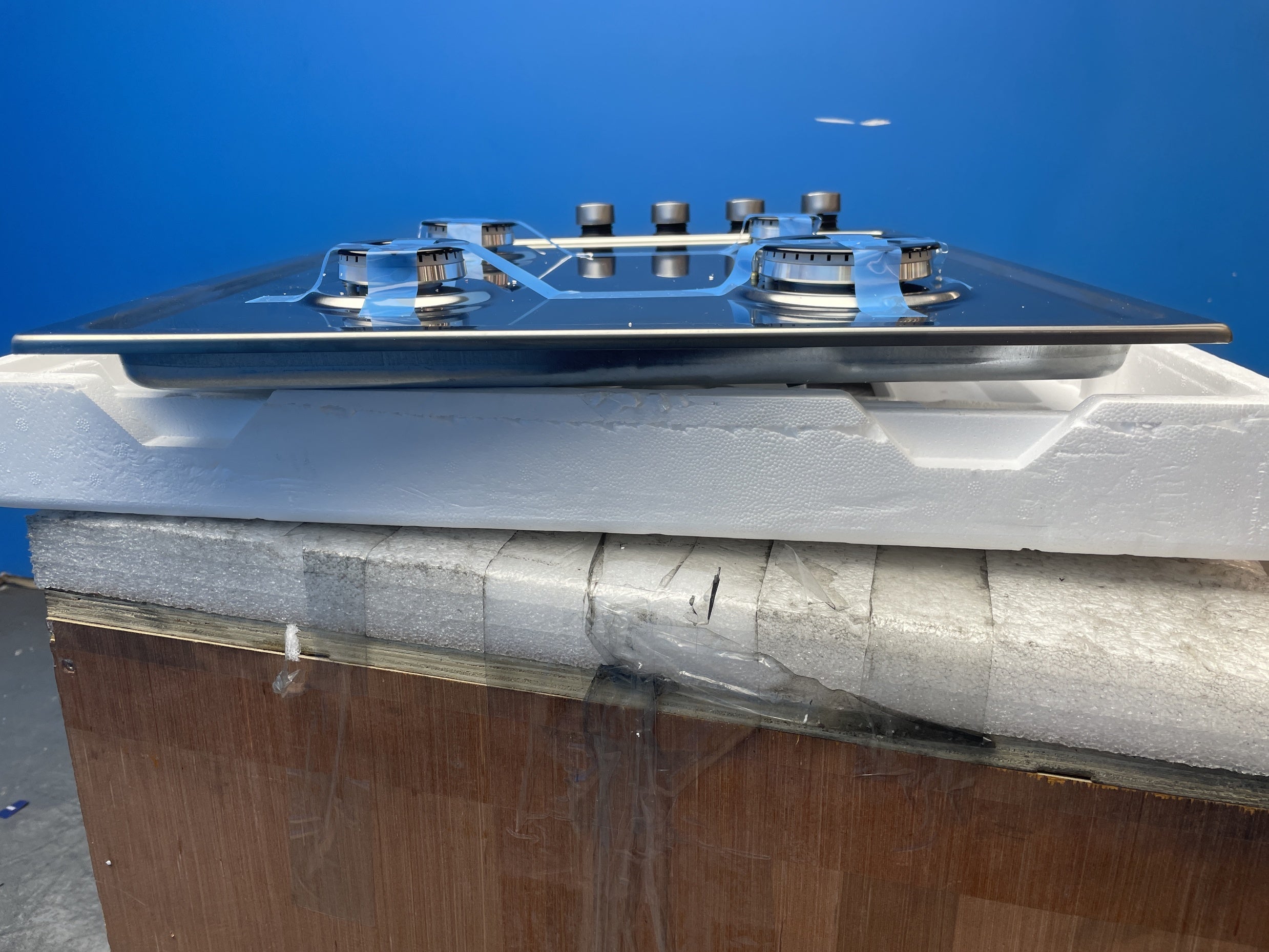 #GRC-159-049 - Candy CHW6LX 60cm Stainless Steel 4 Zone Gas Hob