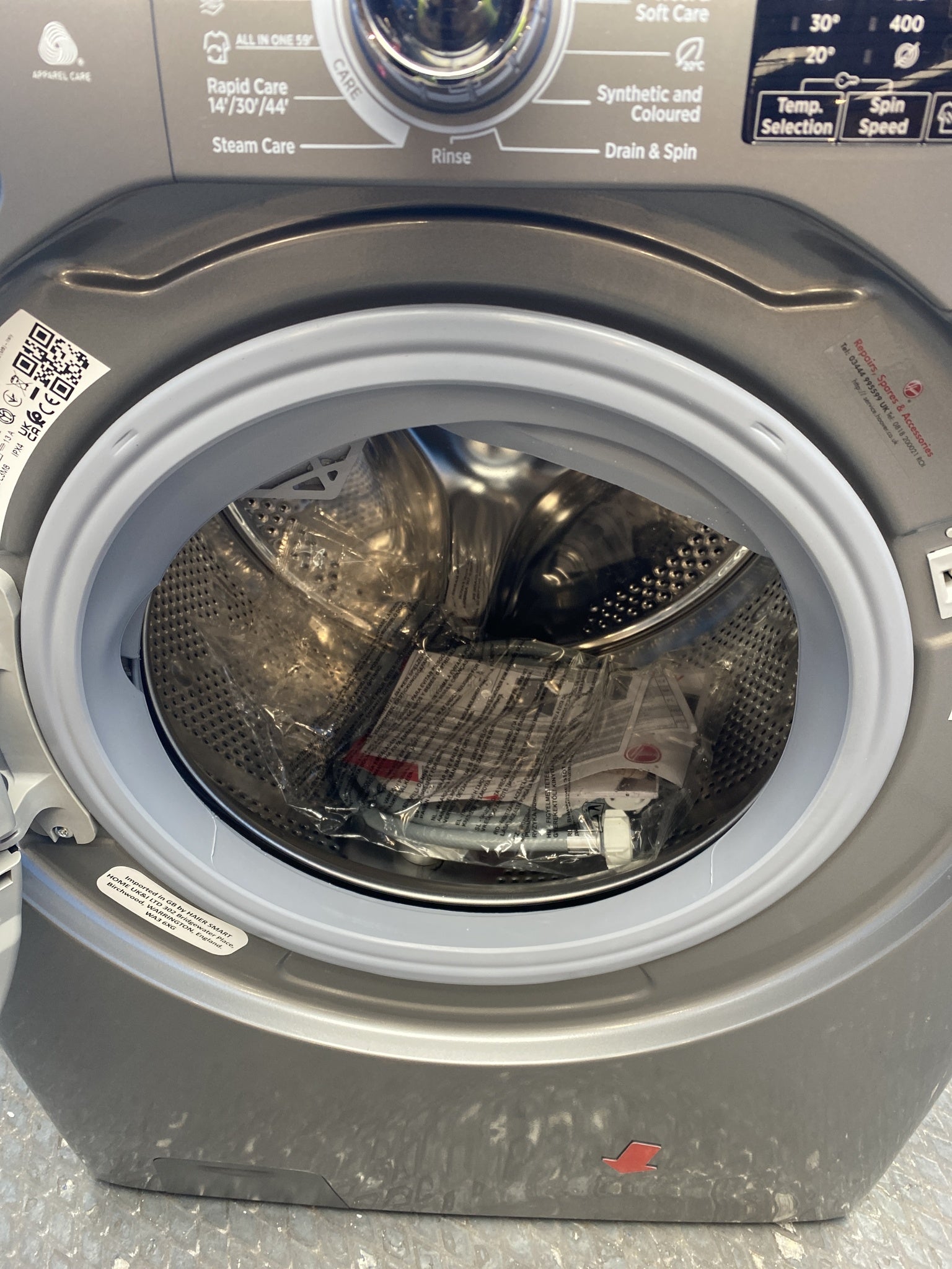 Hoover H3DPS4866TAMBR80 8kg / 6kg 1400 Spin Washer Dryer