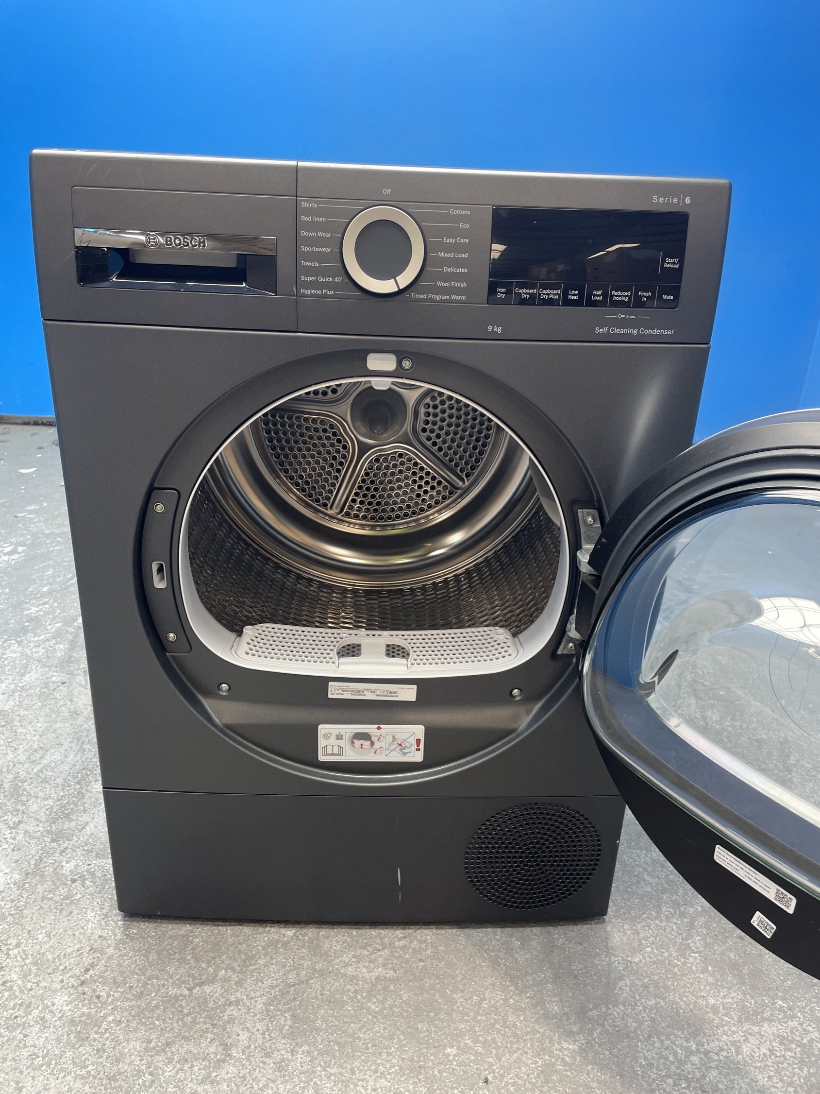 #GRC-157-487 - Bosch Series 6 WQG245R2GB 9kg Heat Pump Tumble Dryer