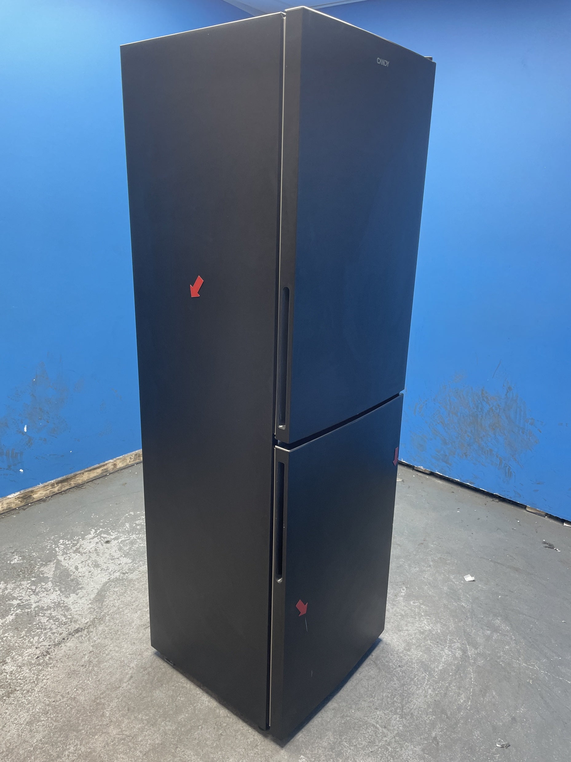 #GRC-158-406 - Candy CCT3L517EBK 55cm Slim Low Frost Fridge Freezer
