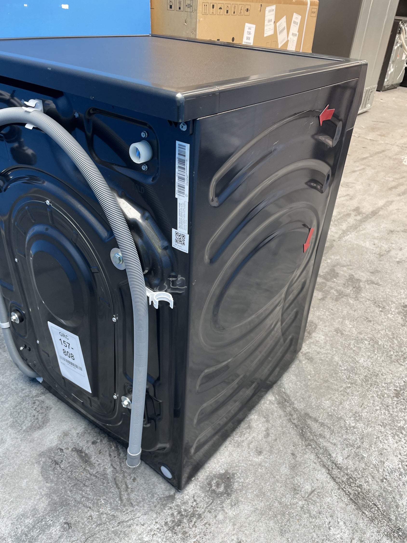 #GRC-157-808 - Hisense 7S Series WF7S1247BB 12kg 1400 Spin AI Washing Machine