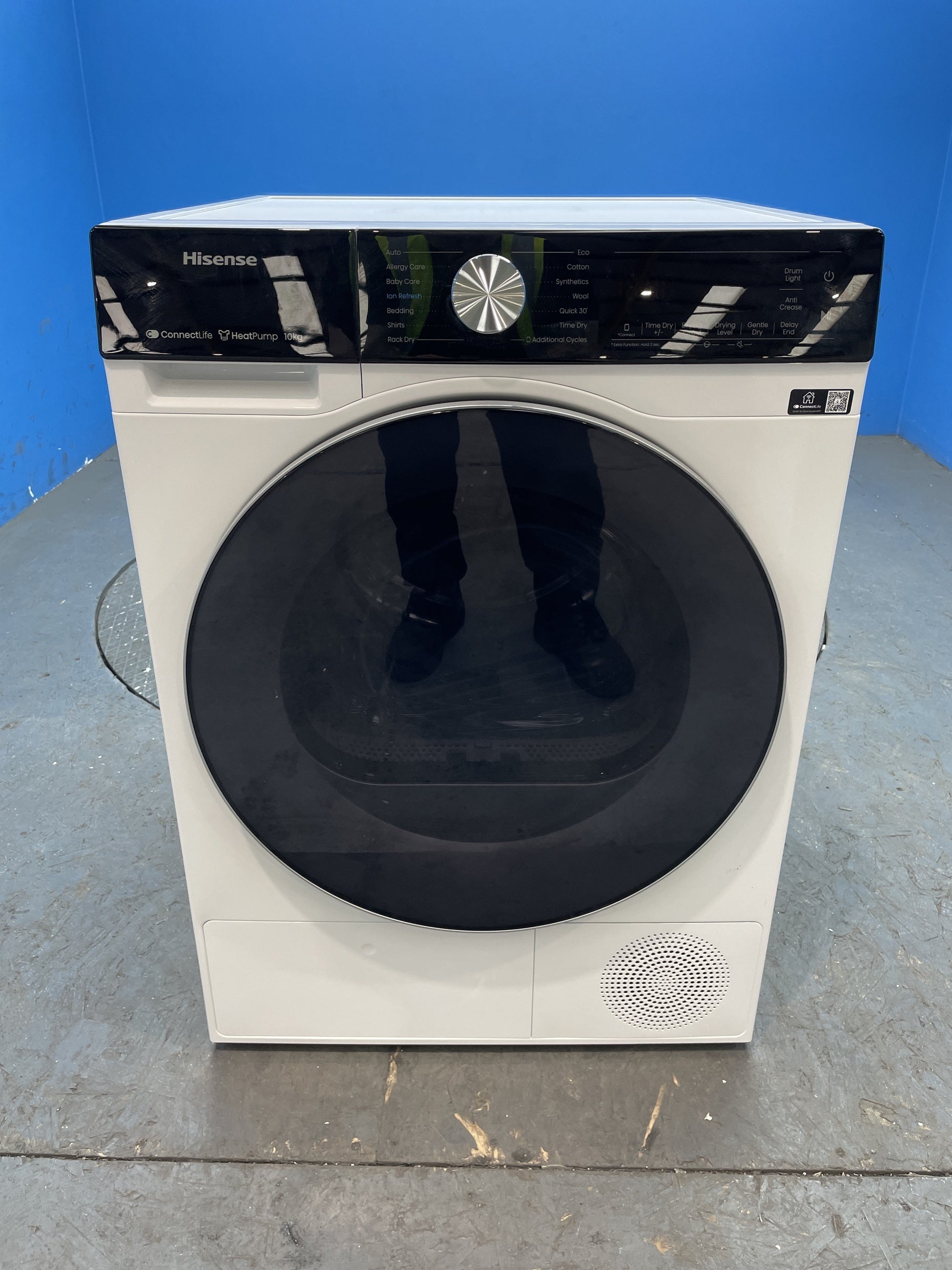 #GRC-136-299 - Hisense DH5S102BW 10kg Heat Pump Tumble Dryer