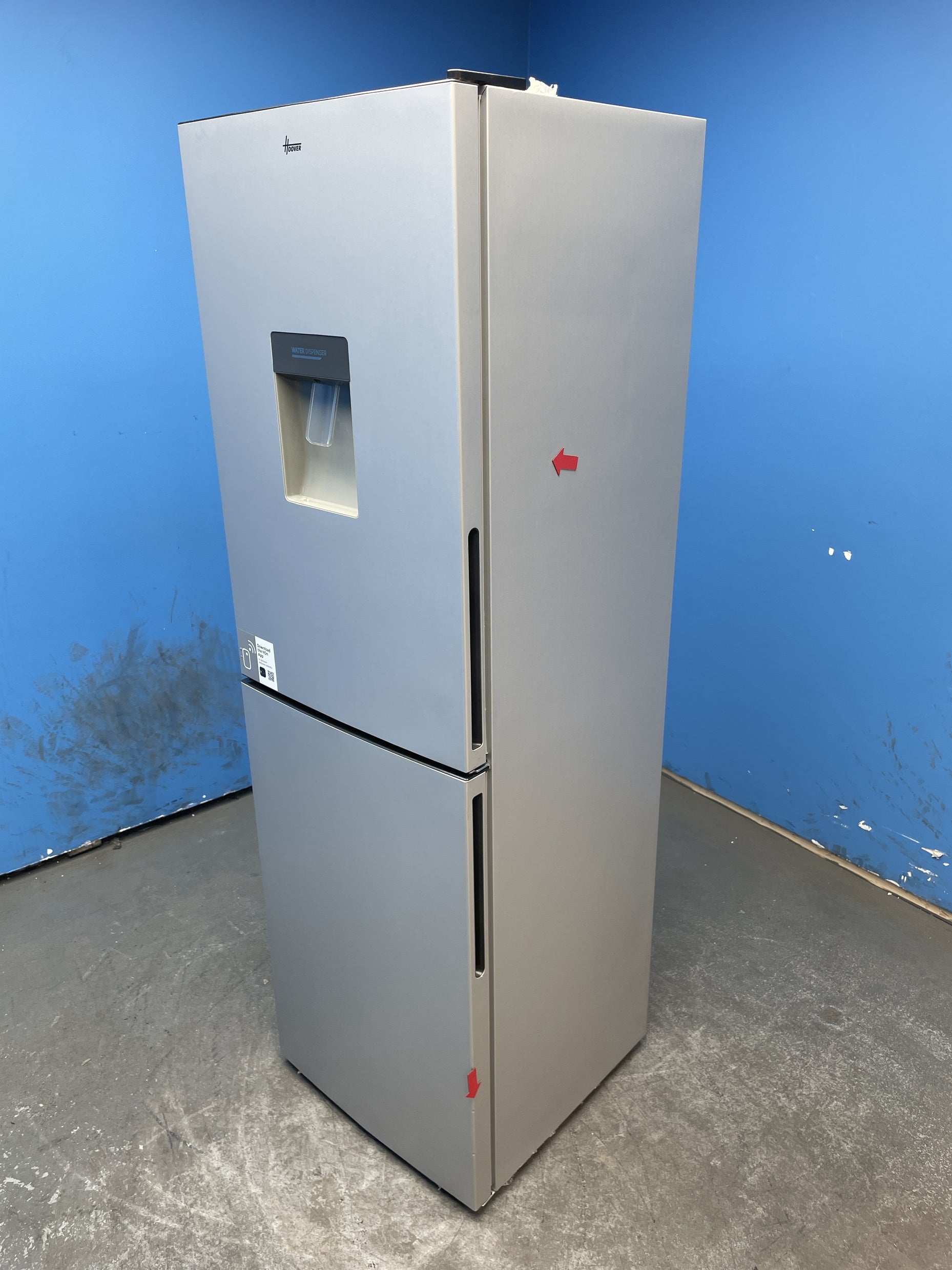 #GRC-160-642 - Hoover HOCT3L517EWSK 246 Litre Combi Fridge Freezer