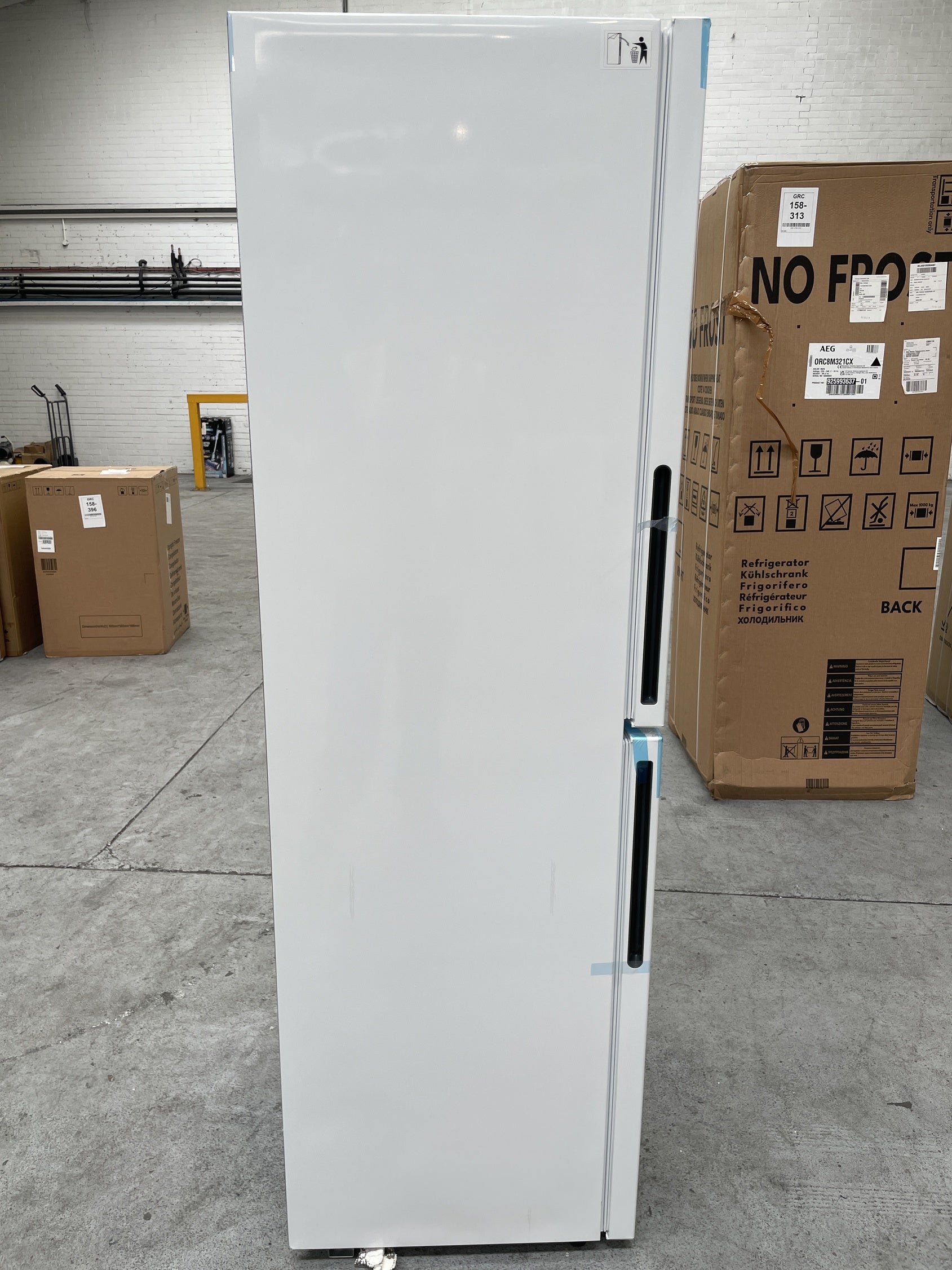 #GRC-158-400 - Candy CCT3L517EWK 252 Litre Combi Fridge Freezer