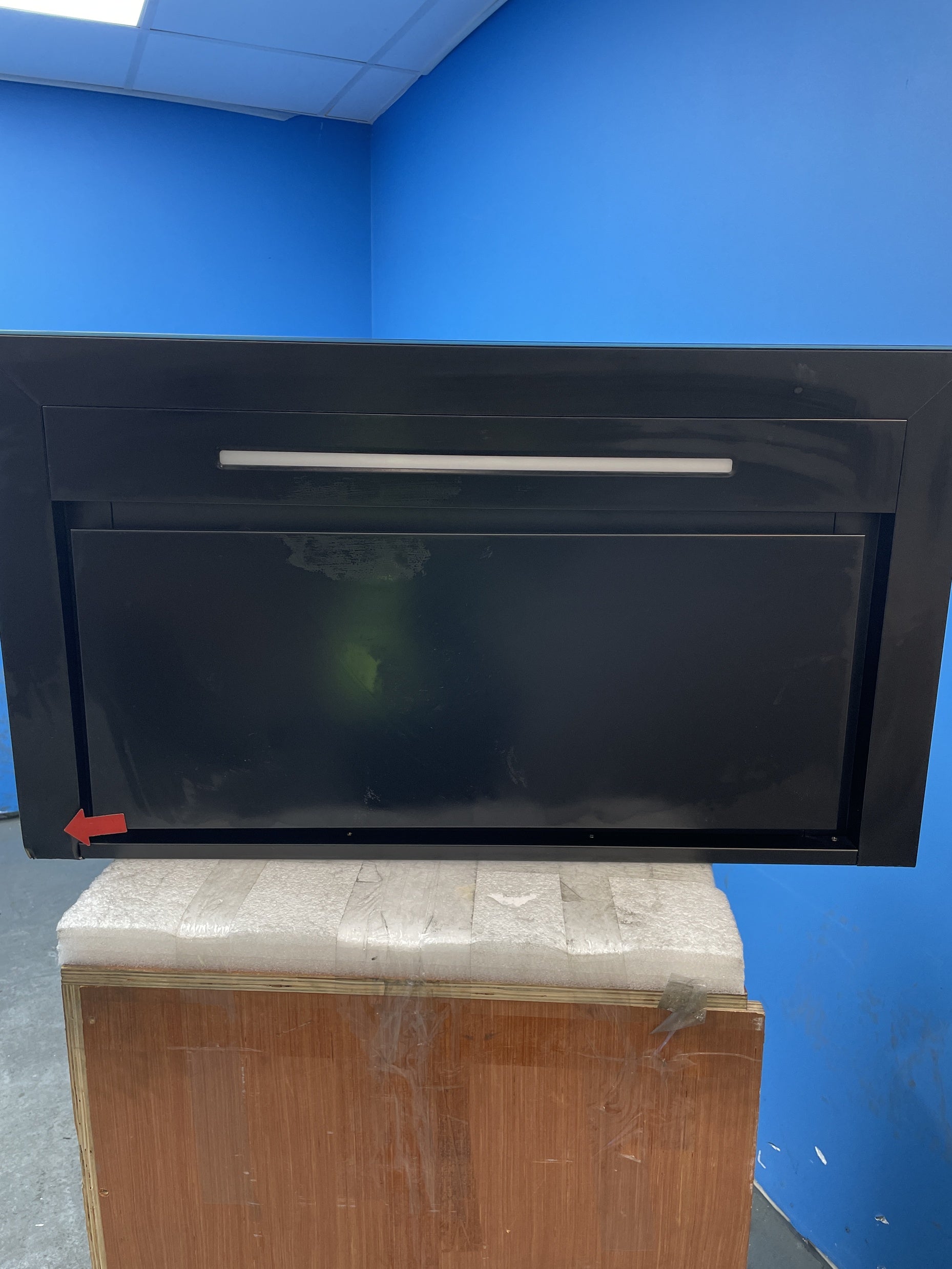 #GRC-156-437 - Haier ID Clean HATS9CBS4B 90cm Wall Mounted Chimney Cooker Hood