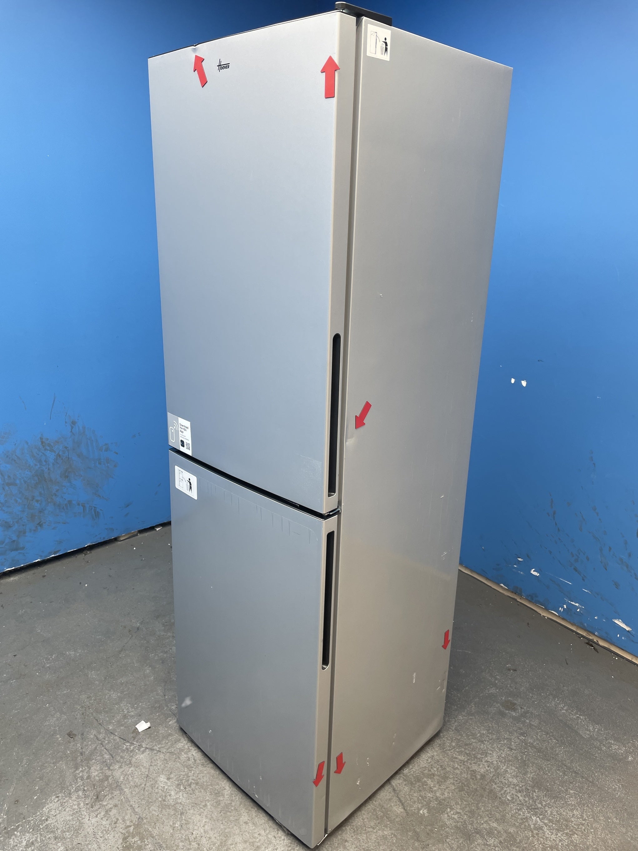 #GRC-157-910 - Hoover HOCT3L517ESK 252 Litre Combi Fridge Freezer
