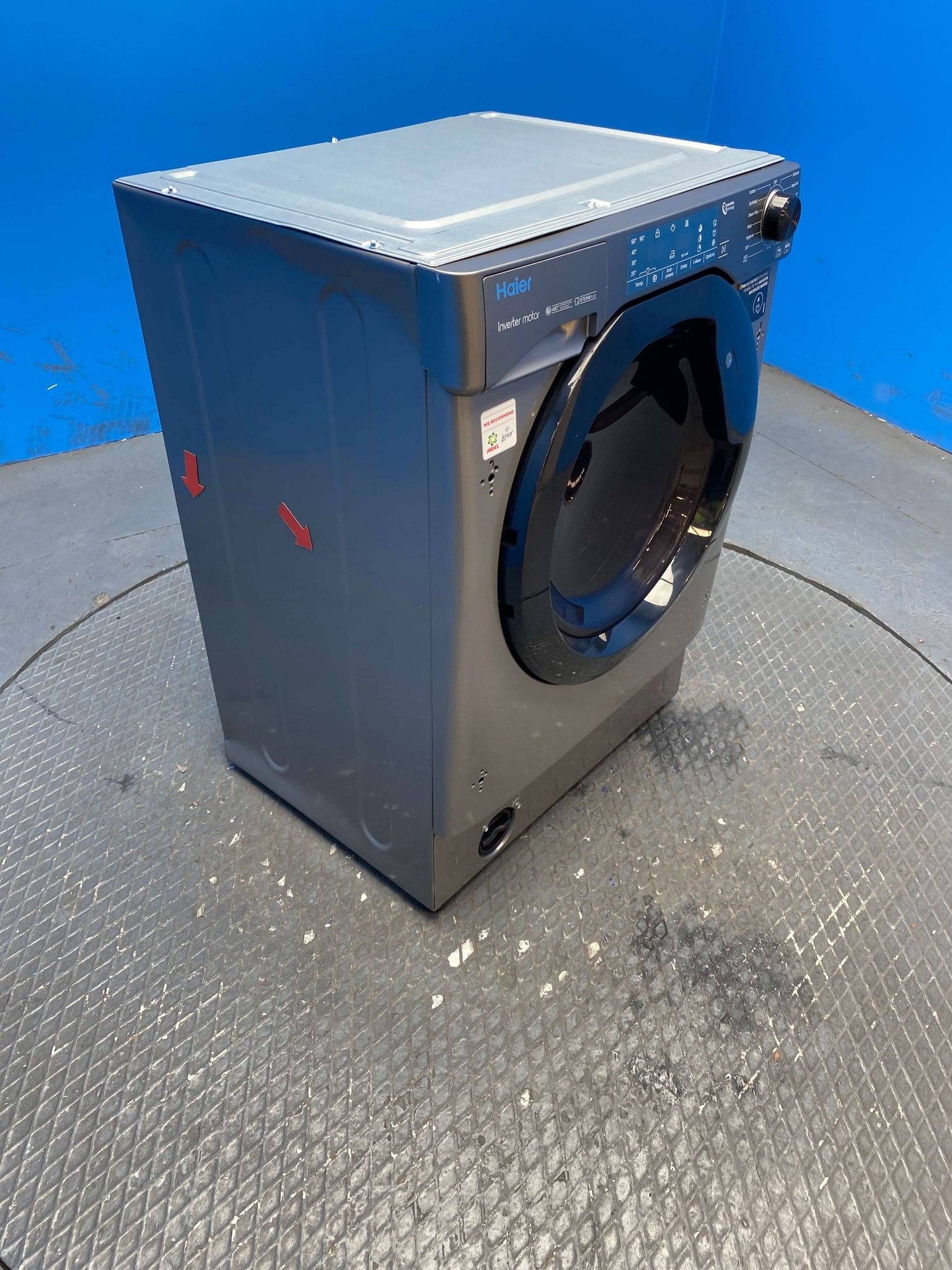Haier HWQ90B416FWBR Series 4 Integrated 9kg 1600 Spin Washing Machine