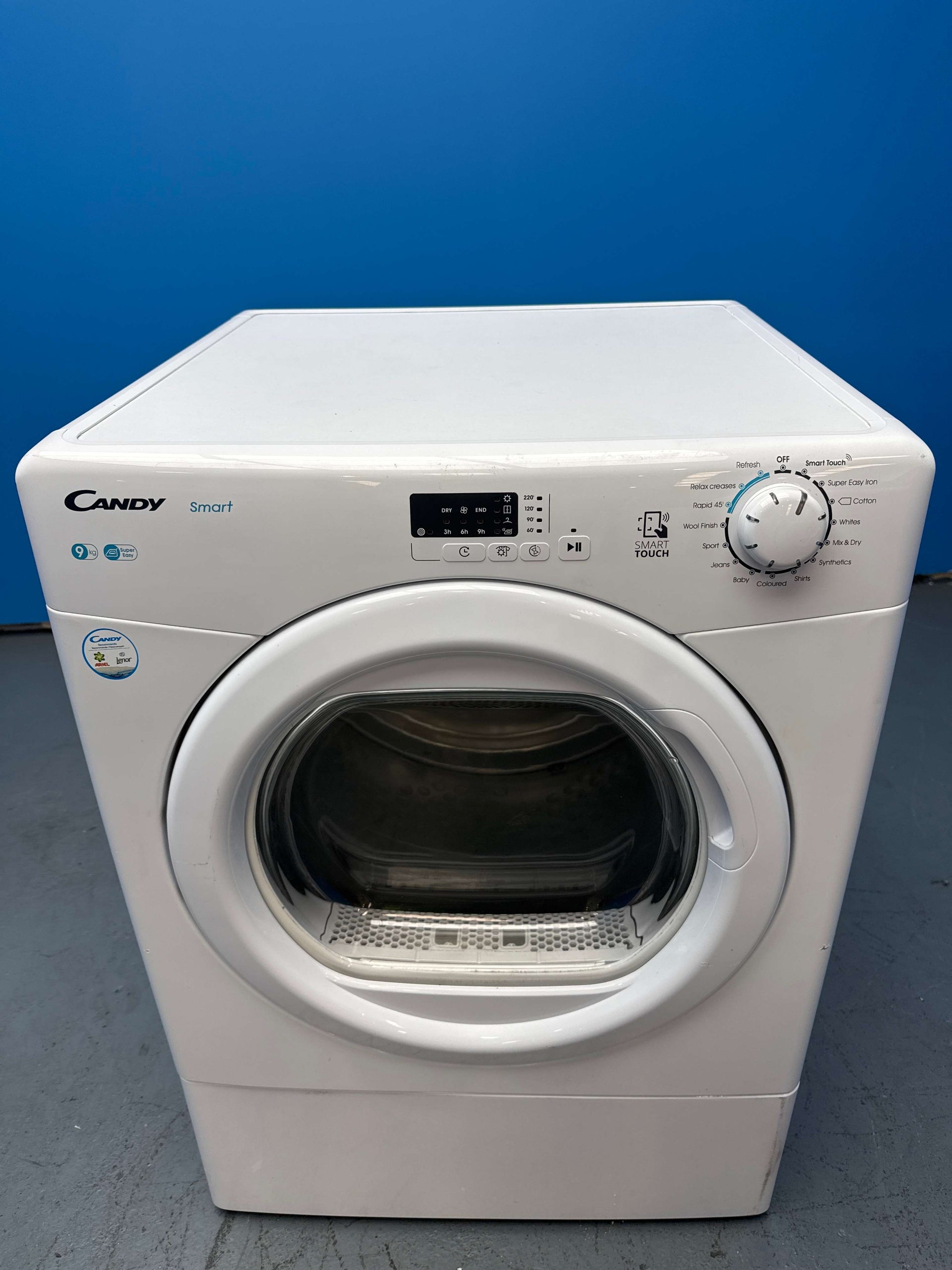 Candy CSEV9LG 9kg Vented Tumble Dryer
