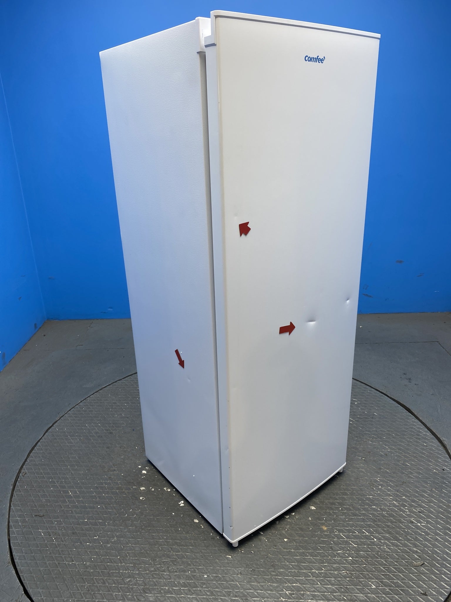 COMFEE' RCU160WH2UK(E) 160L Tall Upright Freezer