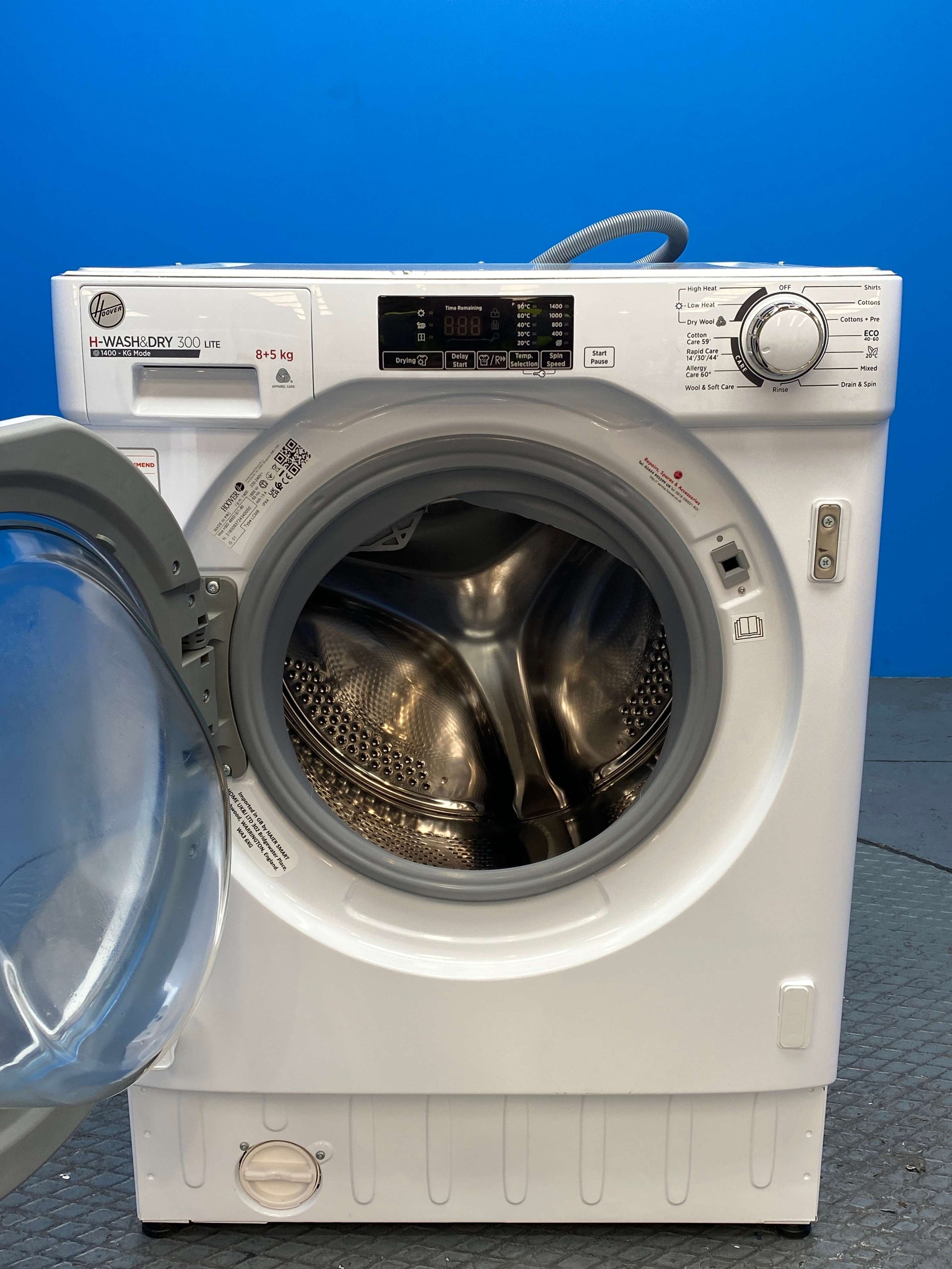 Hoover HBD485D1E Integrated 8kg / 5kg 1400 Spin Washer Dryer