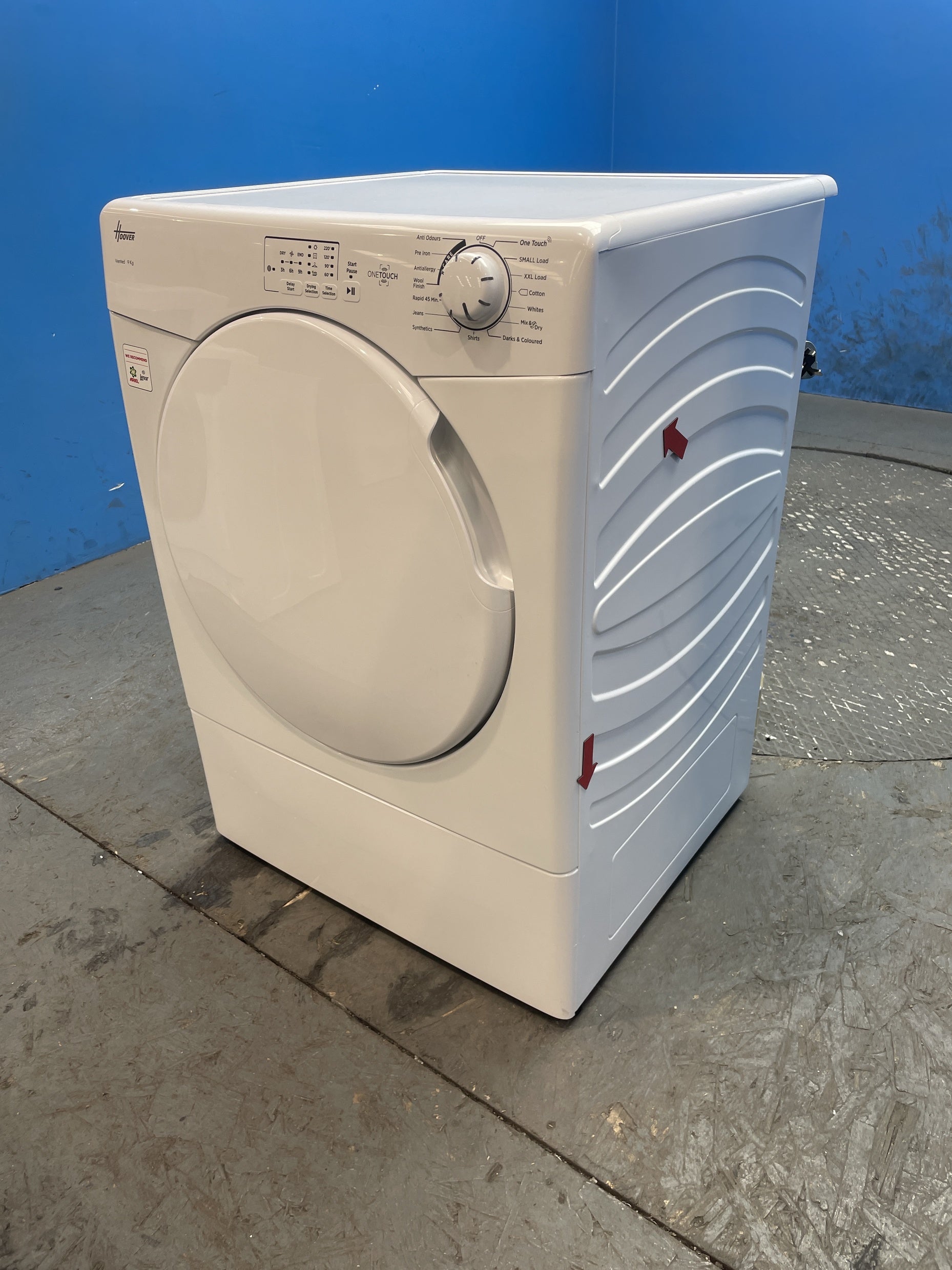 #GRC-155-194 - Hoover H-DRY 300 HLE V9LF-80 9kg Vented Tumble Dryer