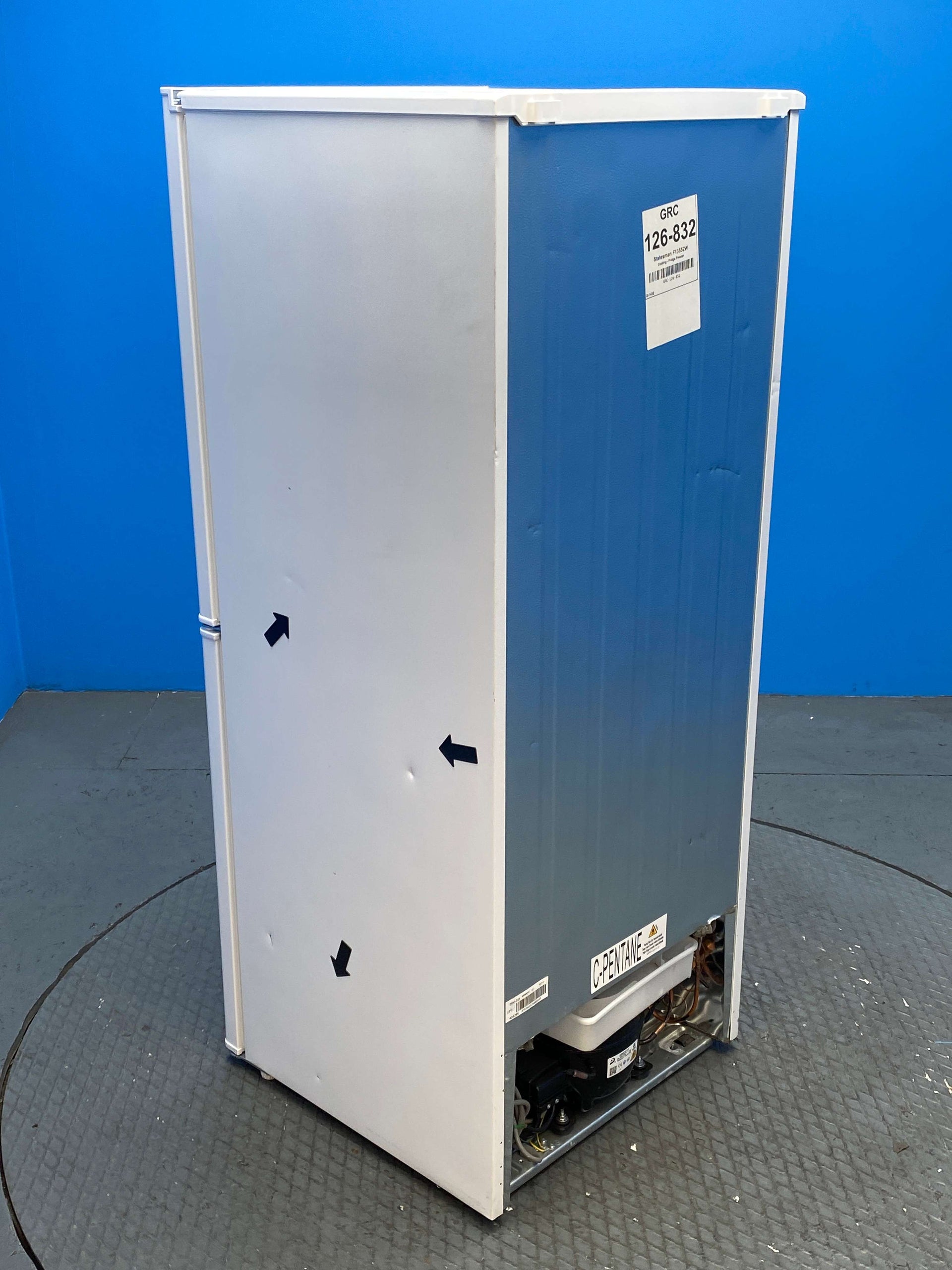 Statesman F13552W 185L 50/50 Combi Fridge Freezer