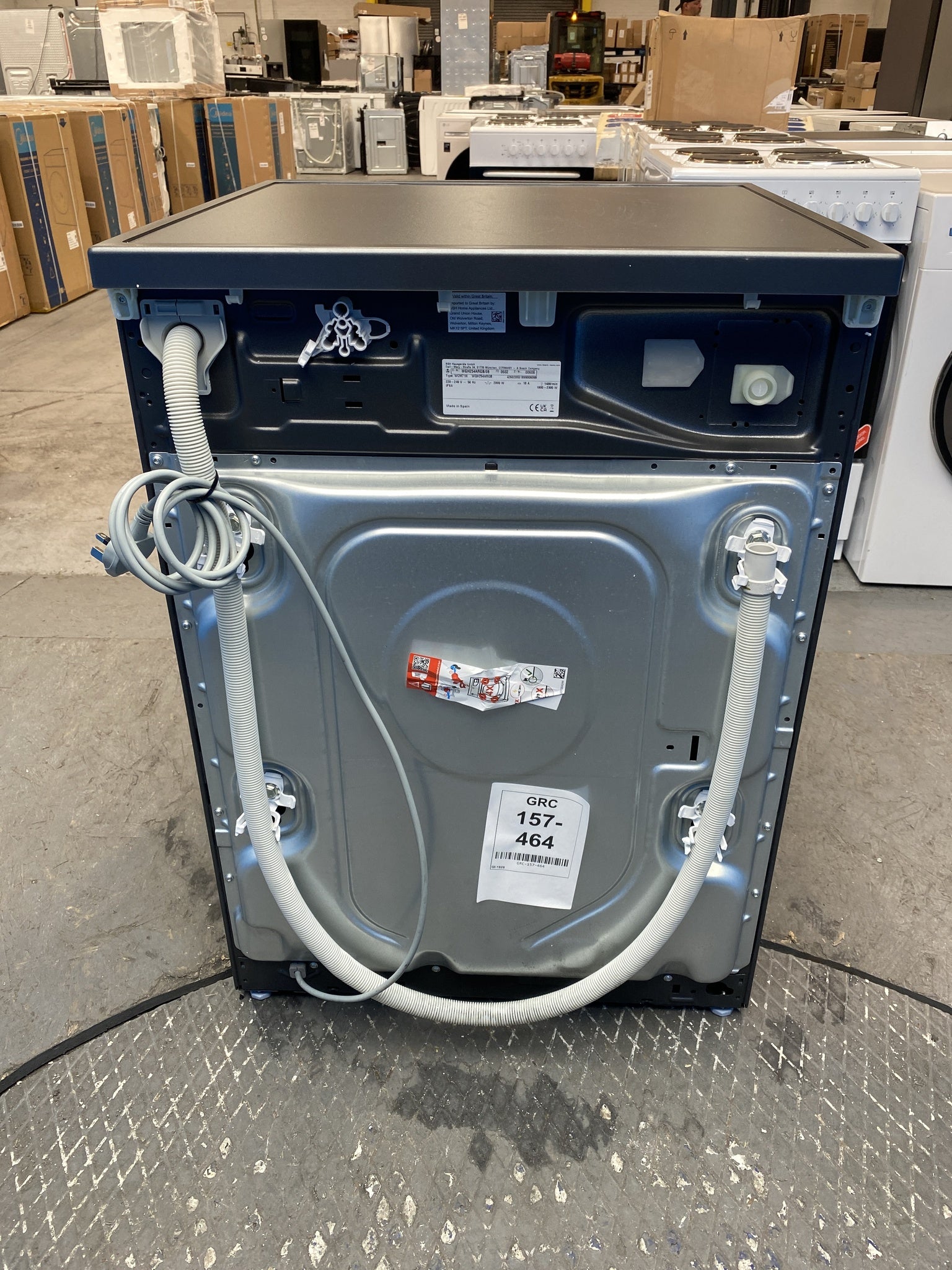 #GRC-157-464 - Bosch WGH254ARGB 10kg i-DOS Washing Machine with Home Connect