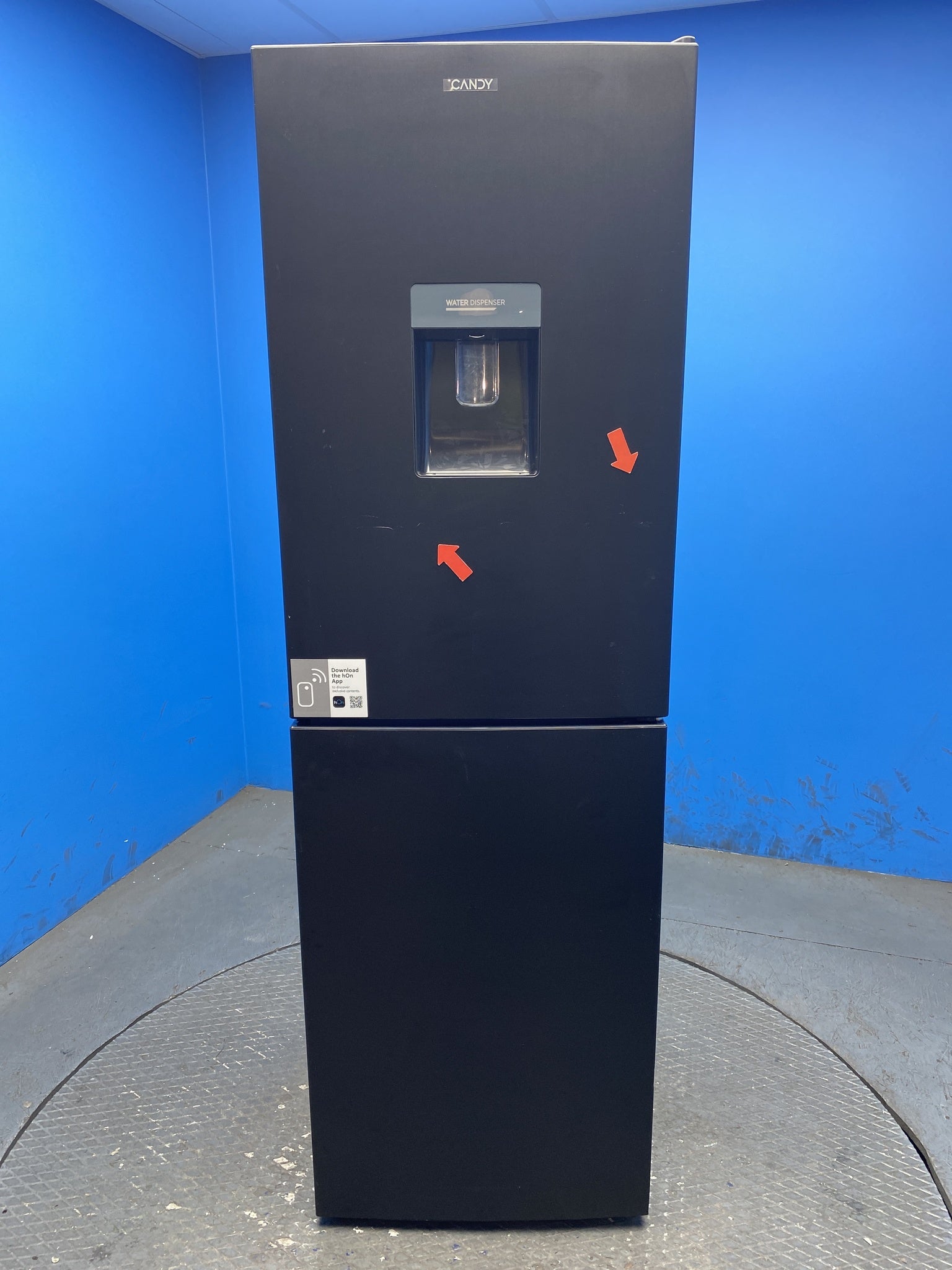 Candy CCT3L517EWBK 246 Litre Combi Fridge Freezer