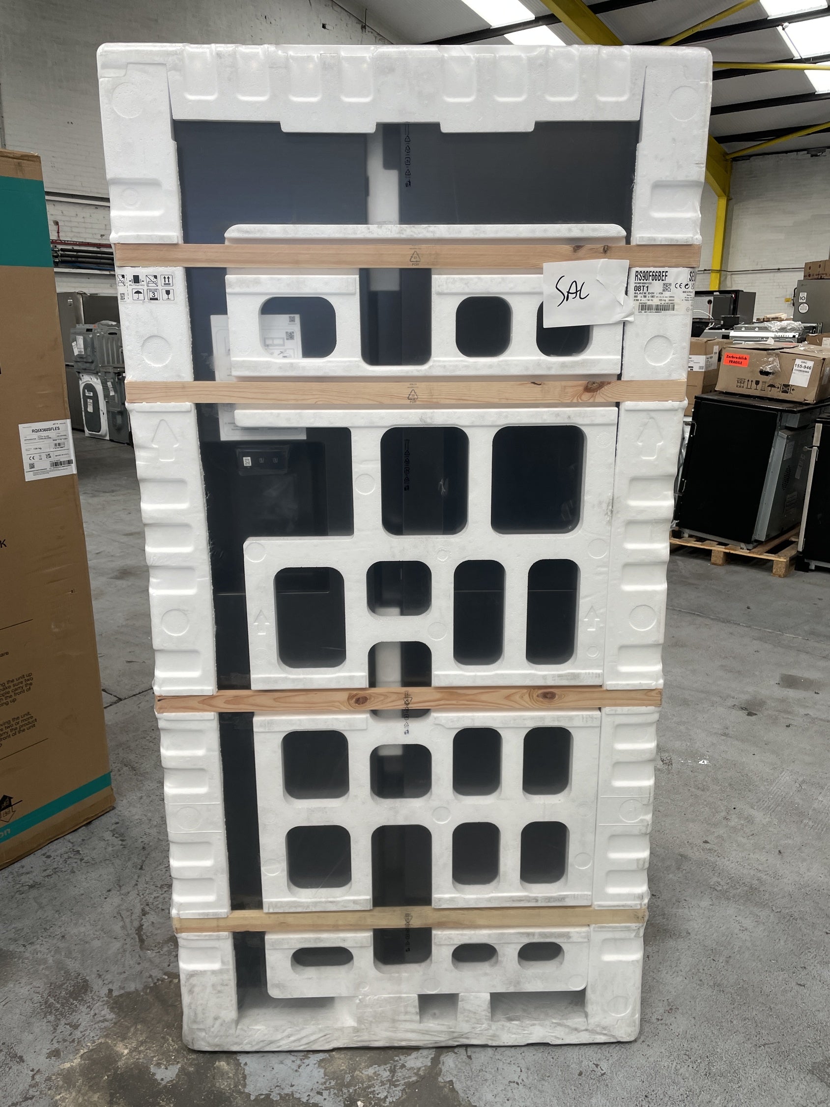 #GRC-157-606 - Samsung RS90F66BEFEU Family Hub American Fridge Freezer