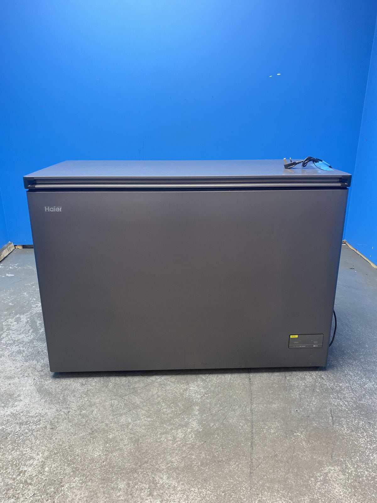 #GRC-163-418 - Haier Series 7 294L Chest Freezer – Total No Frost, InstaSwitch, Grey