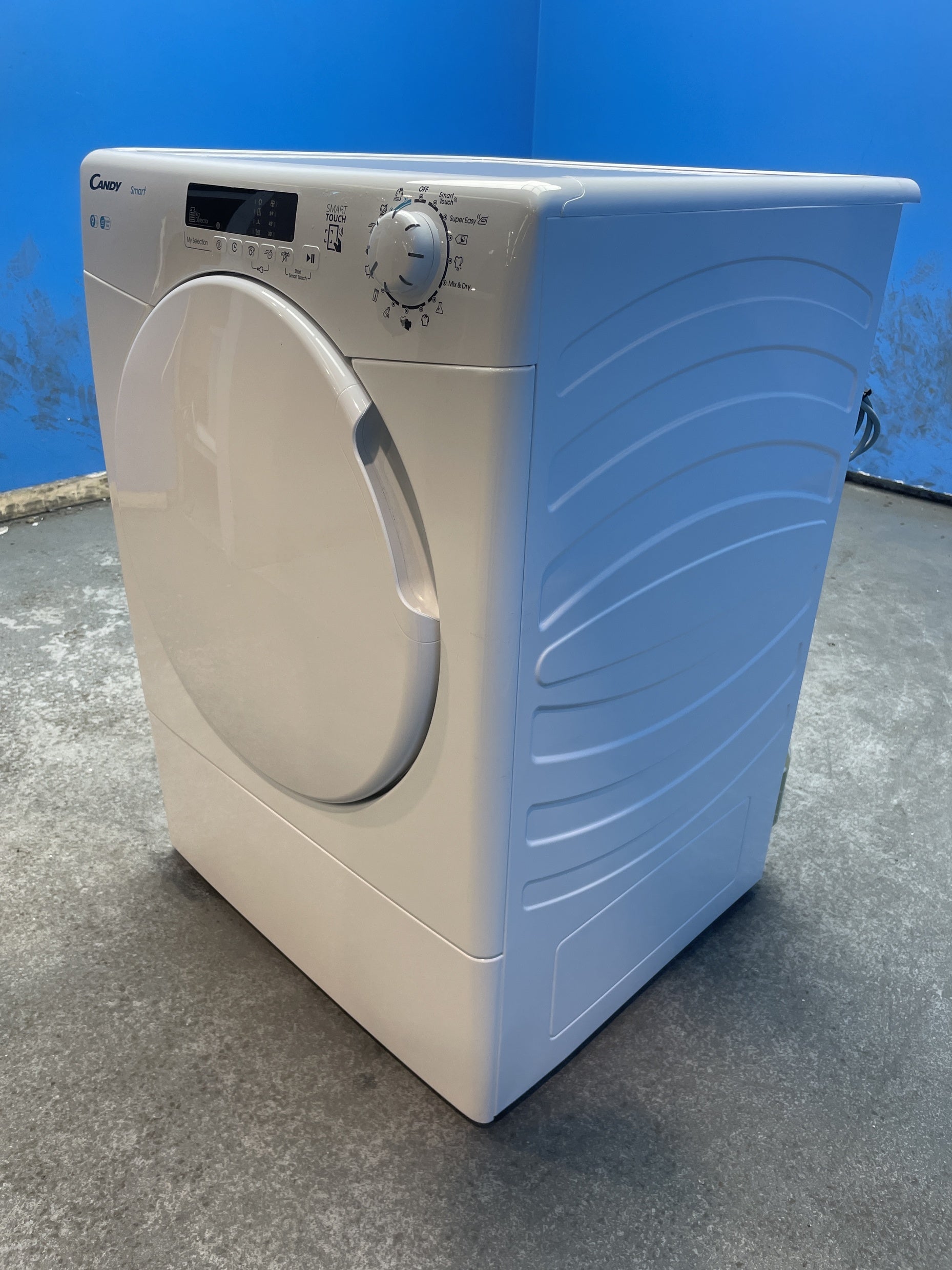 #GRC-158-380 - Candy CSE V9DF-80 9kg Vented Smart Tumble Dryer